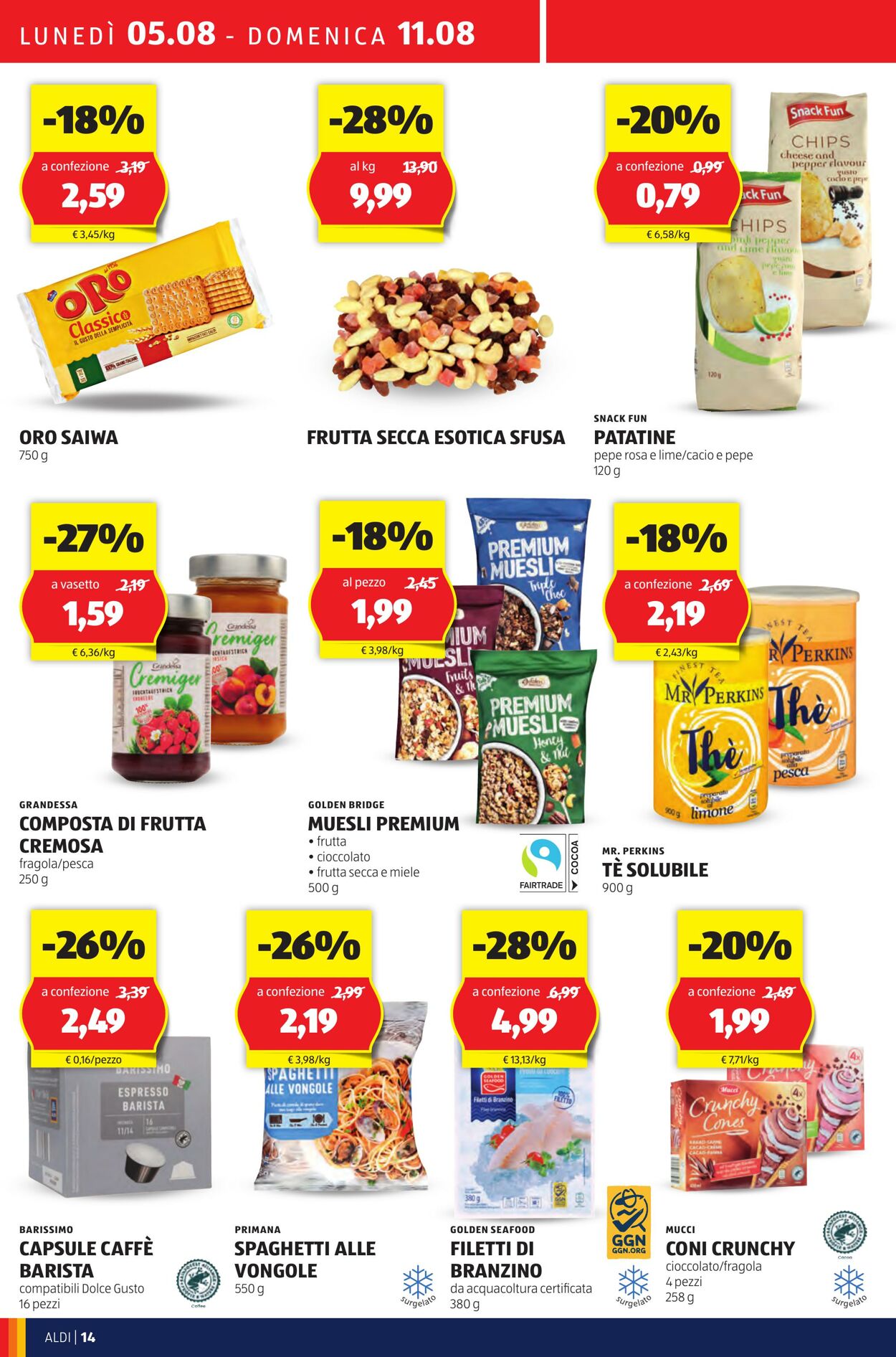 Volantino Aldi 05.08.2024 - 11.08.2024