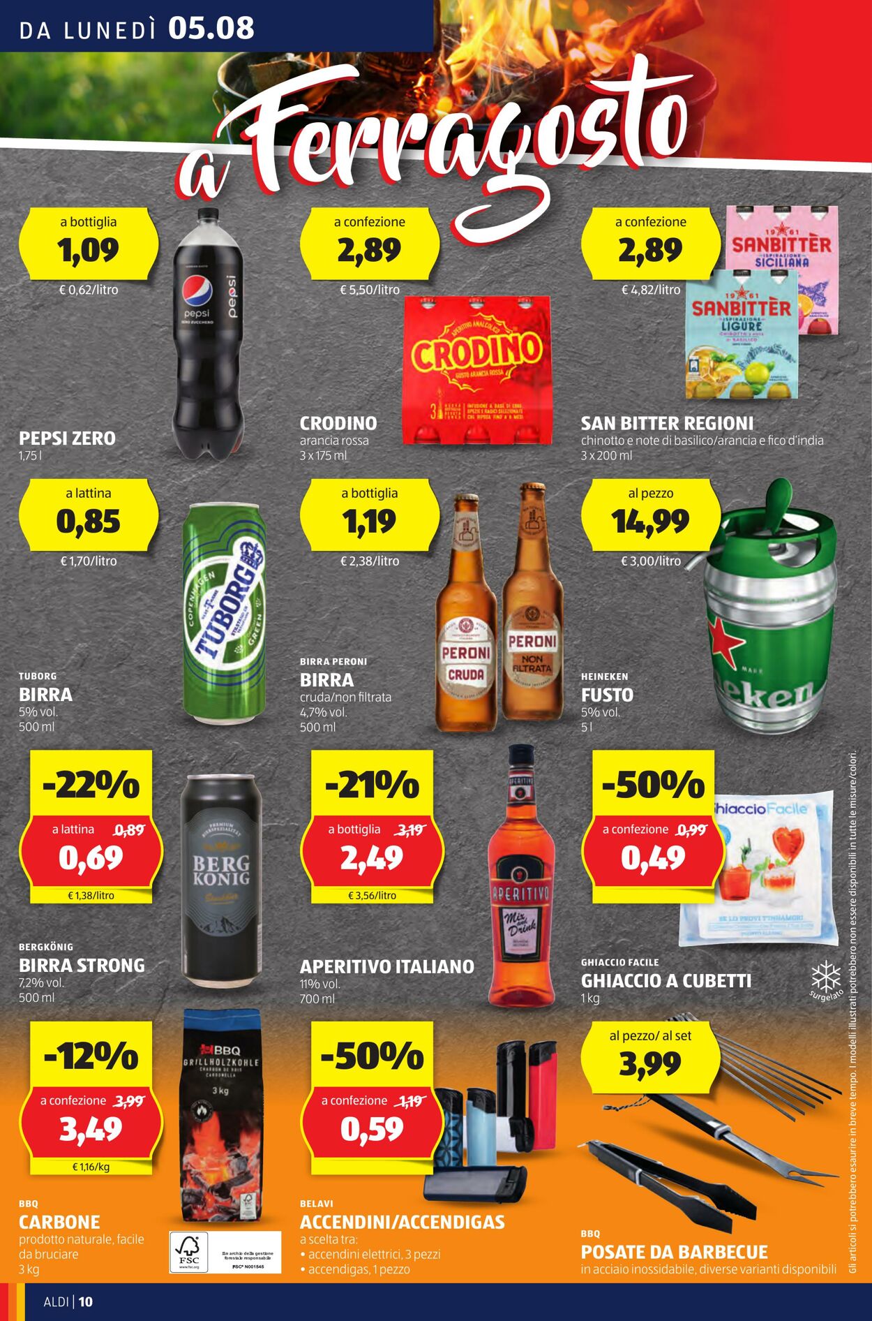 Volantino Aldi 05.08.2024 - 11.08.2024