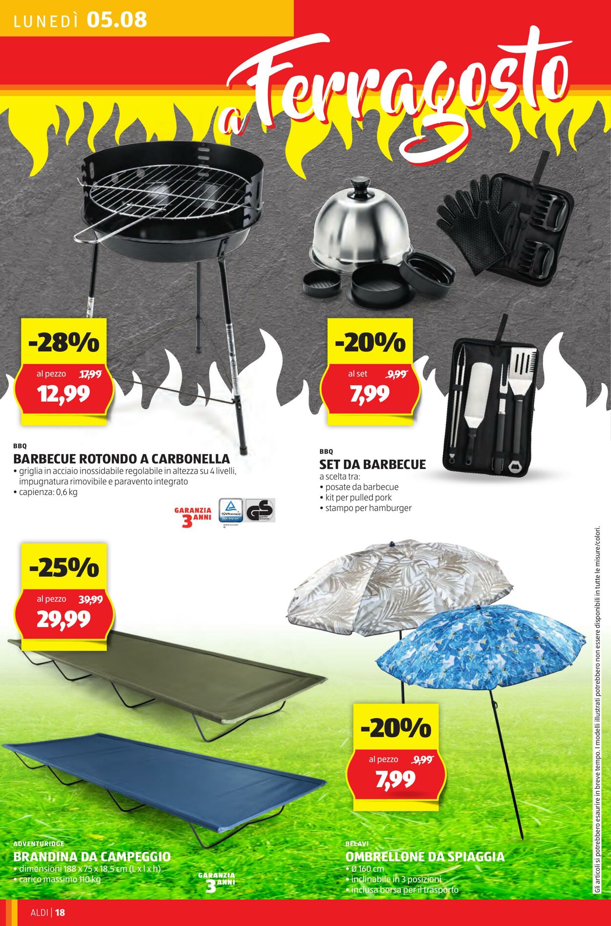 Volantino Aldi 05.08.2024 - 11.08.2024