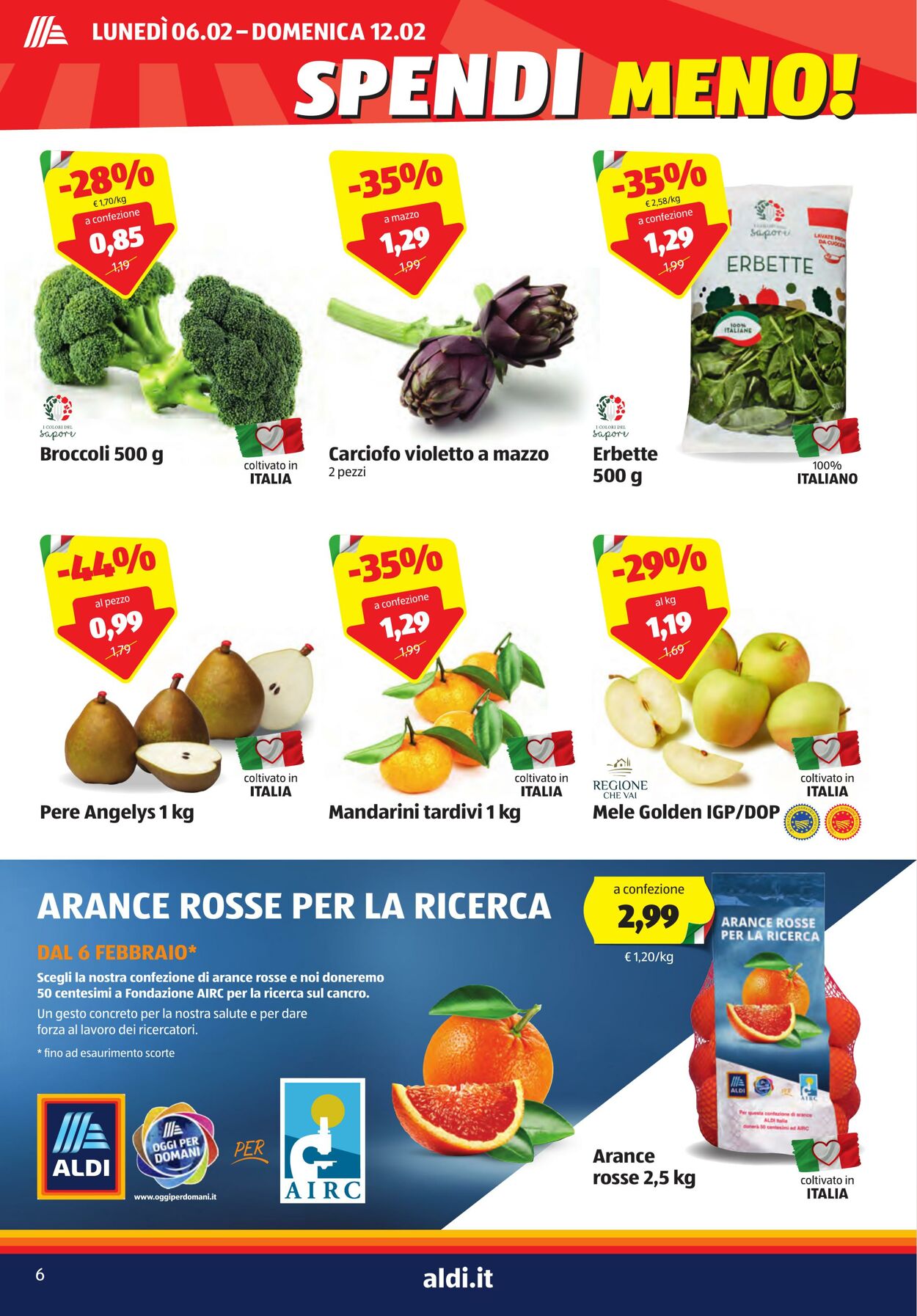 Volantino Aldi 06.02.2023 - 12.02.2023