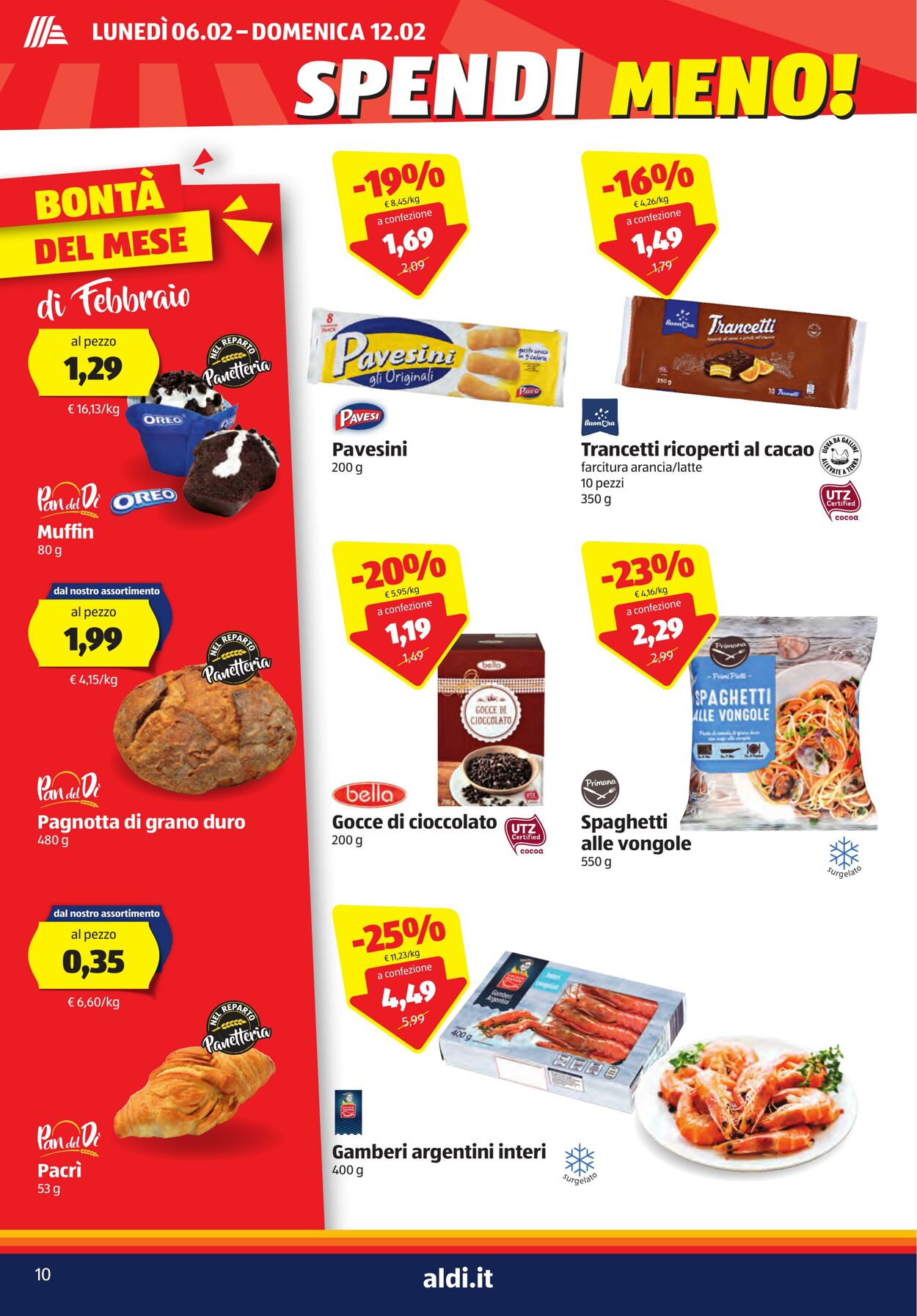 Volantino Aldi 06.02.2023 - 12.02.2023