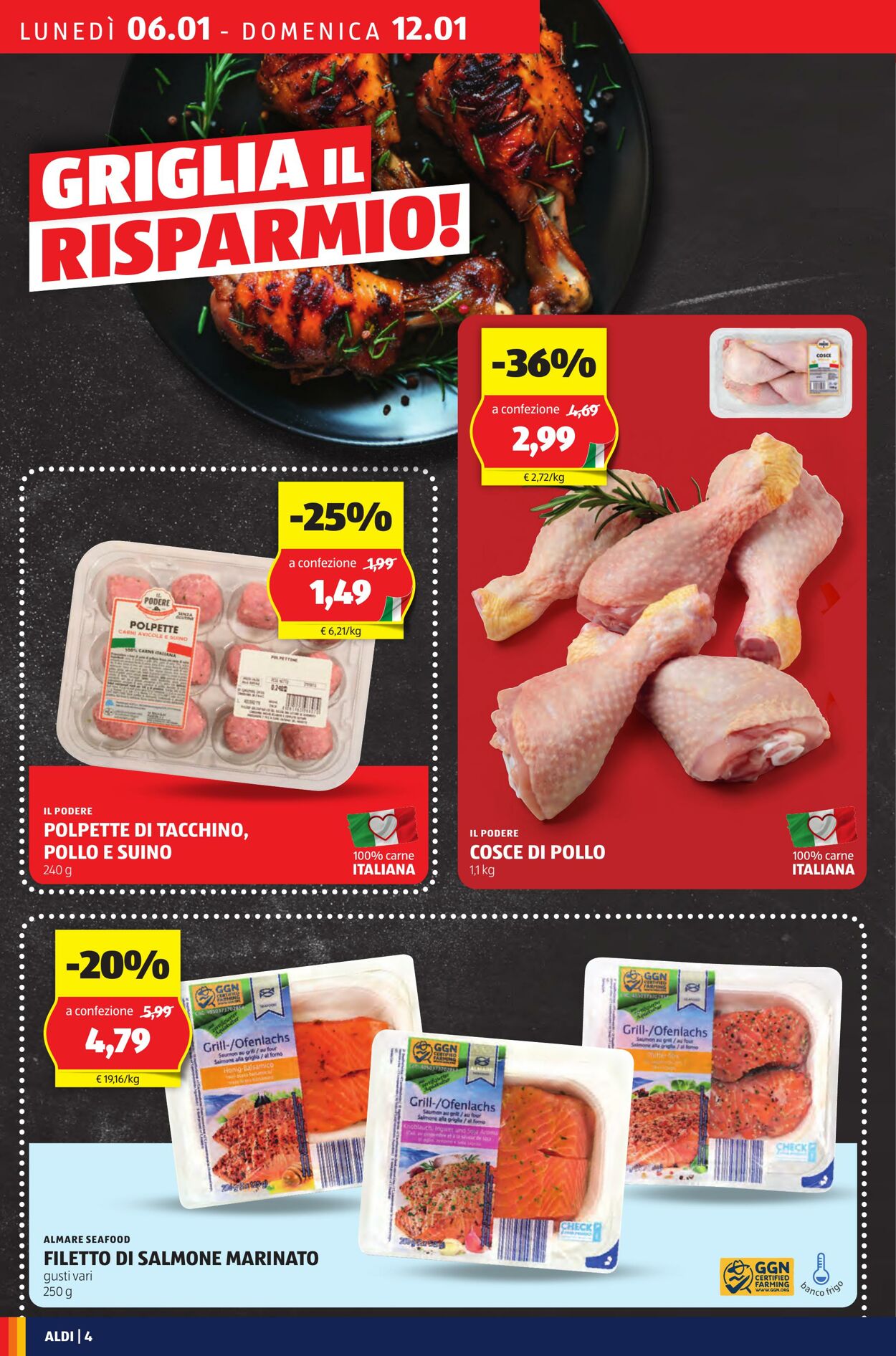 Volantino Aldi 06.01.2025 - 12.01.2025