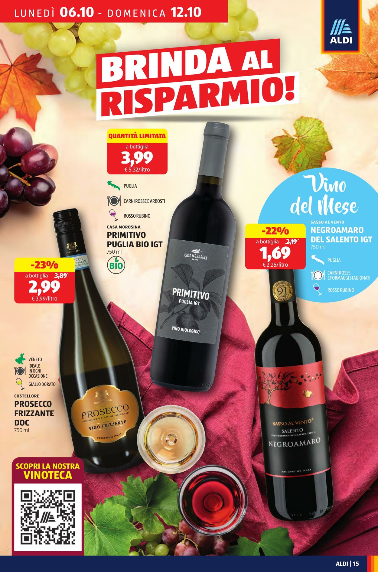 Volantino Aldi 06.10.2025 - 12.10.2025