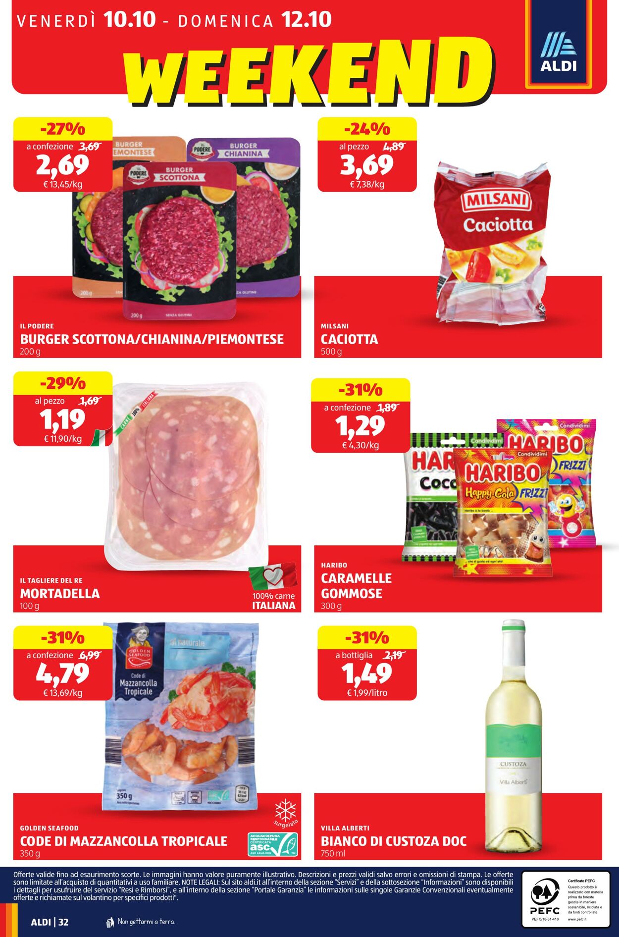 Volantino Aldi 06.10.2025 - 12.10.2025