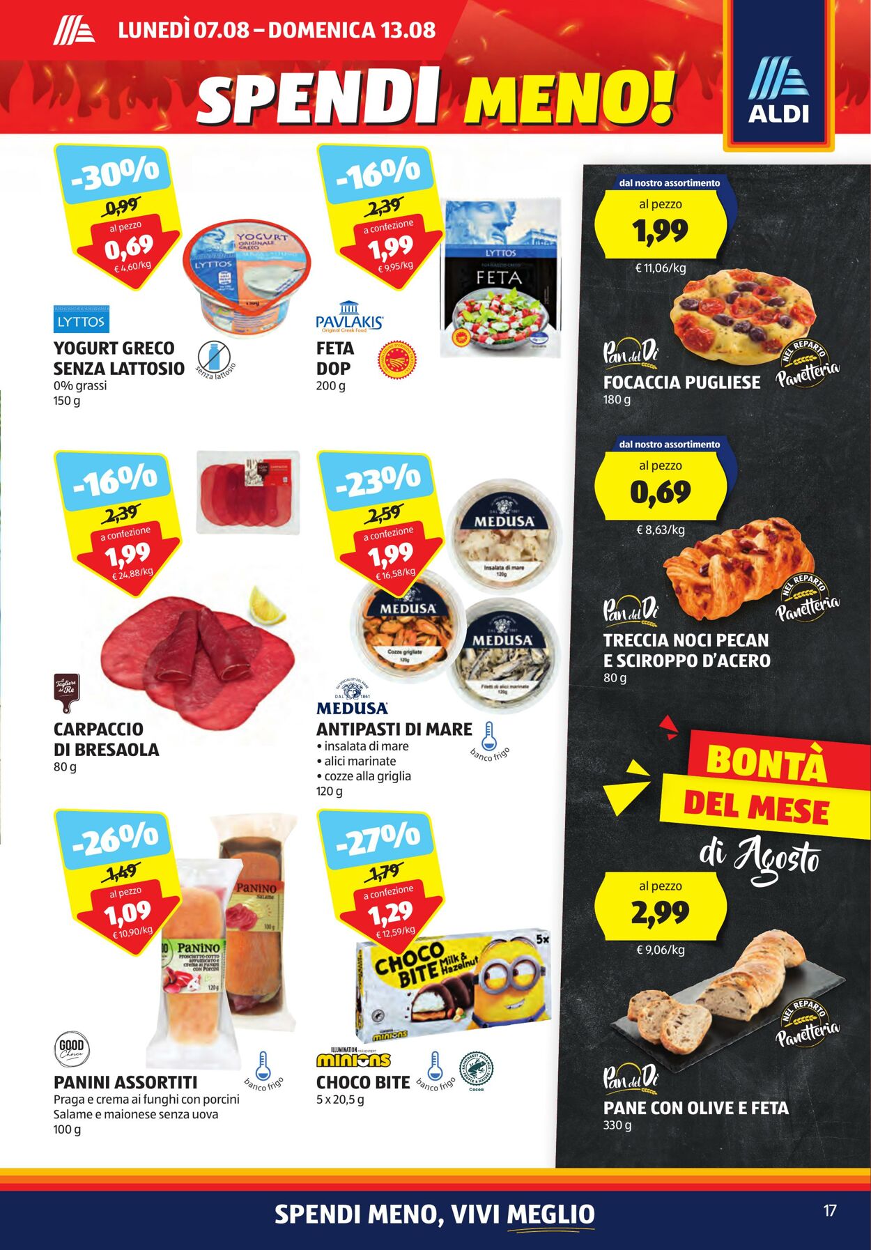 Volantino Aldi 07.08.2023 - 13.08.2023