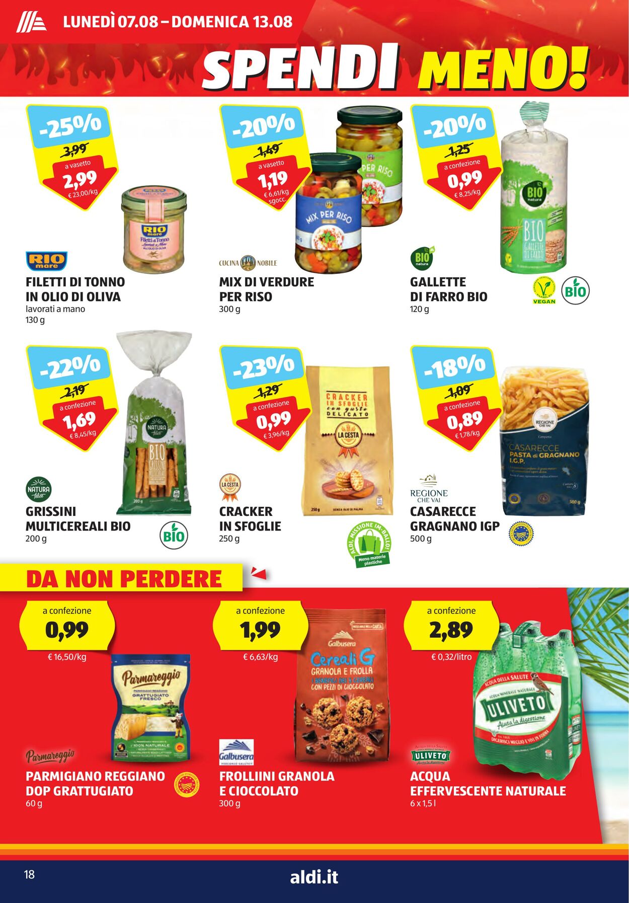 Volantino Aldi 07.08.2023 - 13.08.2023