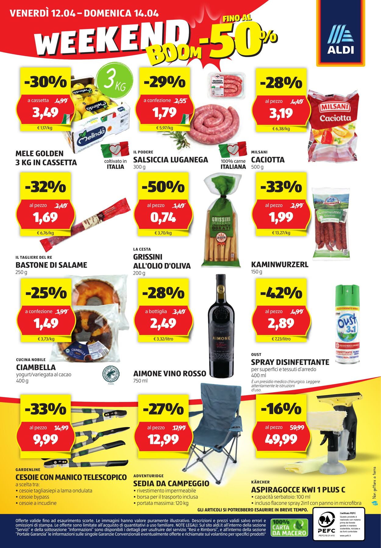 Volantino Aldi 08.04.2024 - 14.04.2024