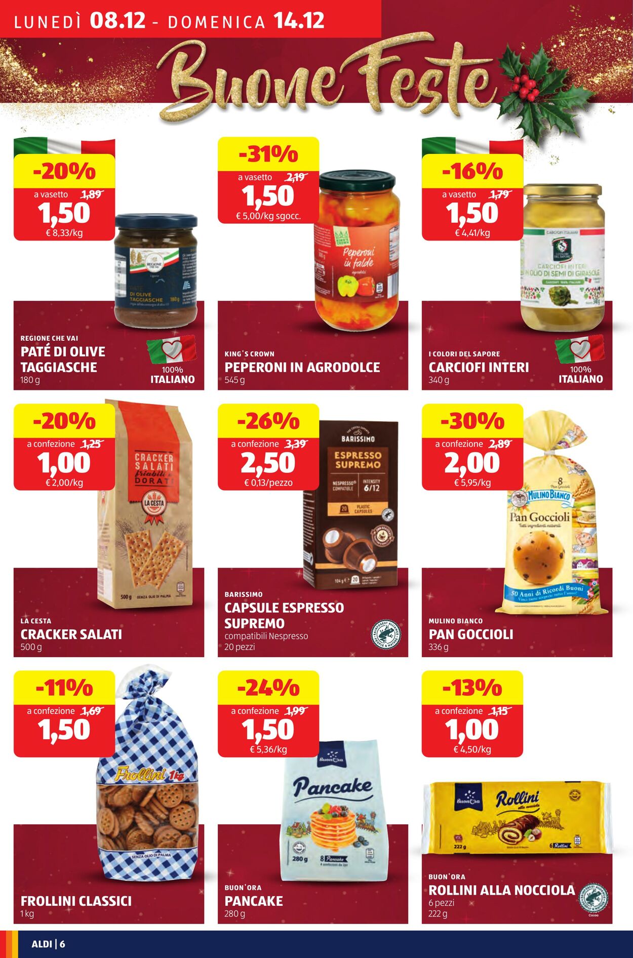Volantino Aldi 08.12.2025 - 14.12.2025