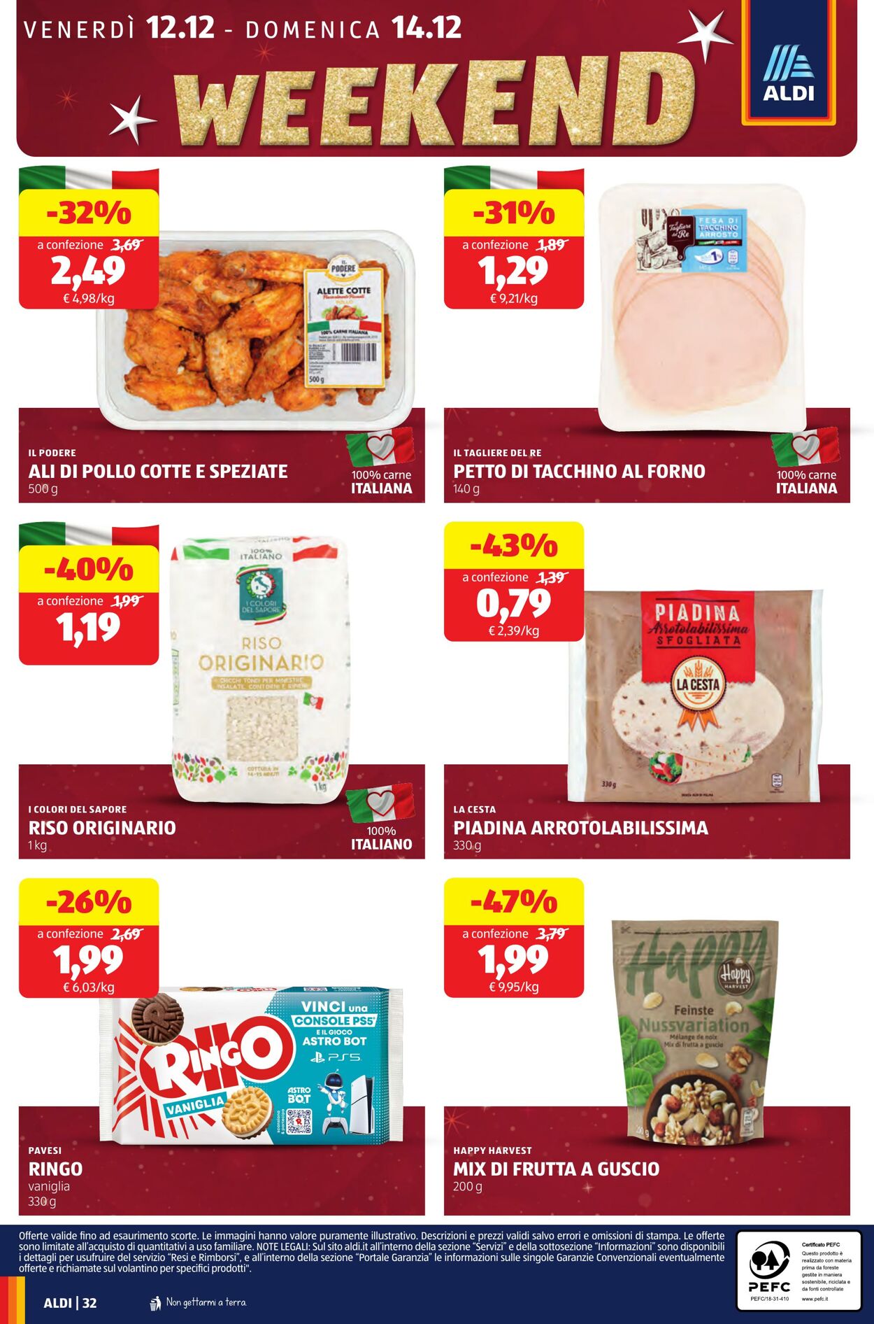 Volantino Aldi 08.12.2025 - 14.12.2025