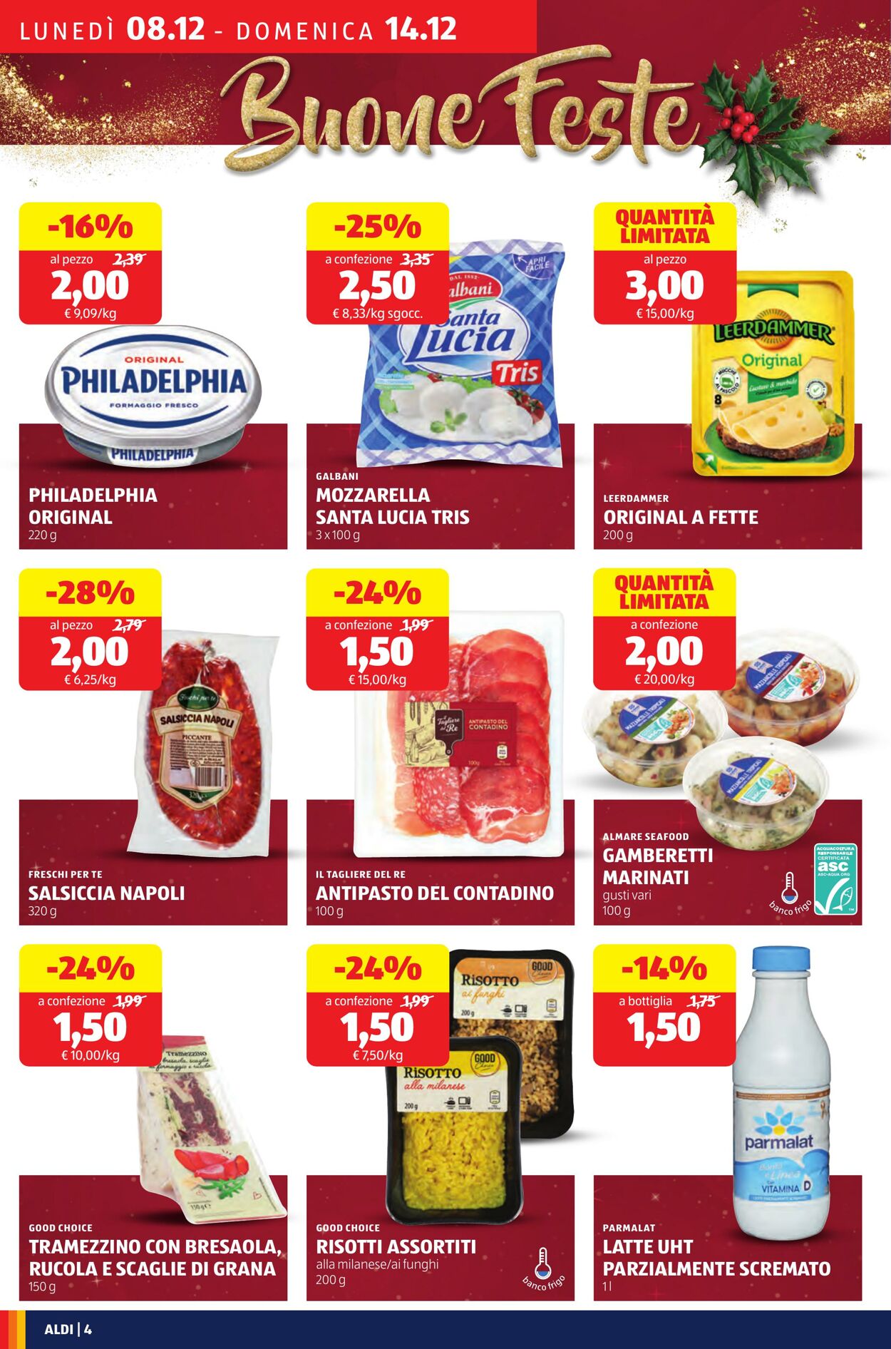 Volantino Aldi 08.12.2025 - 14.12.2025