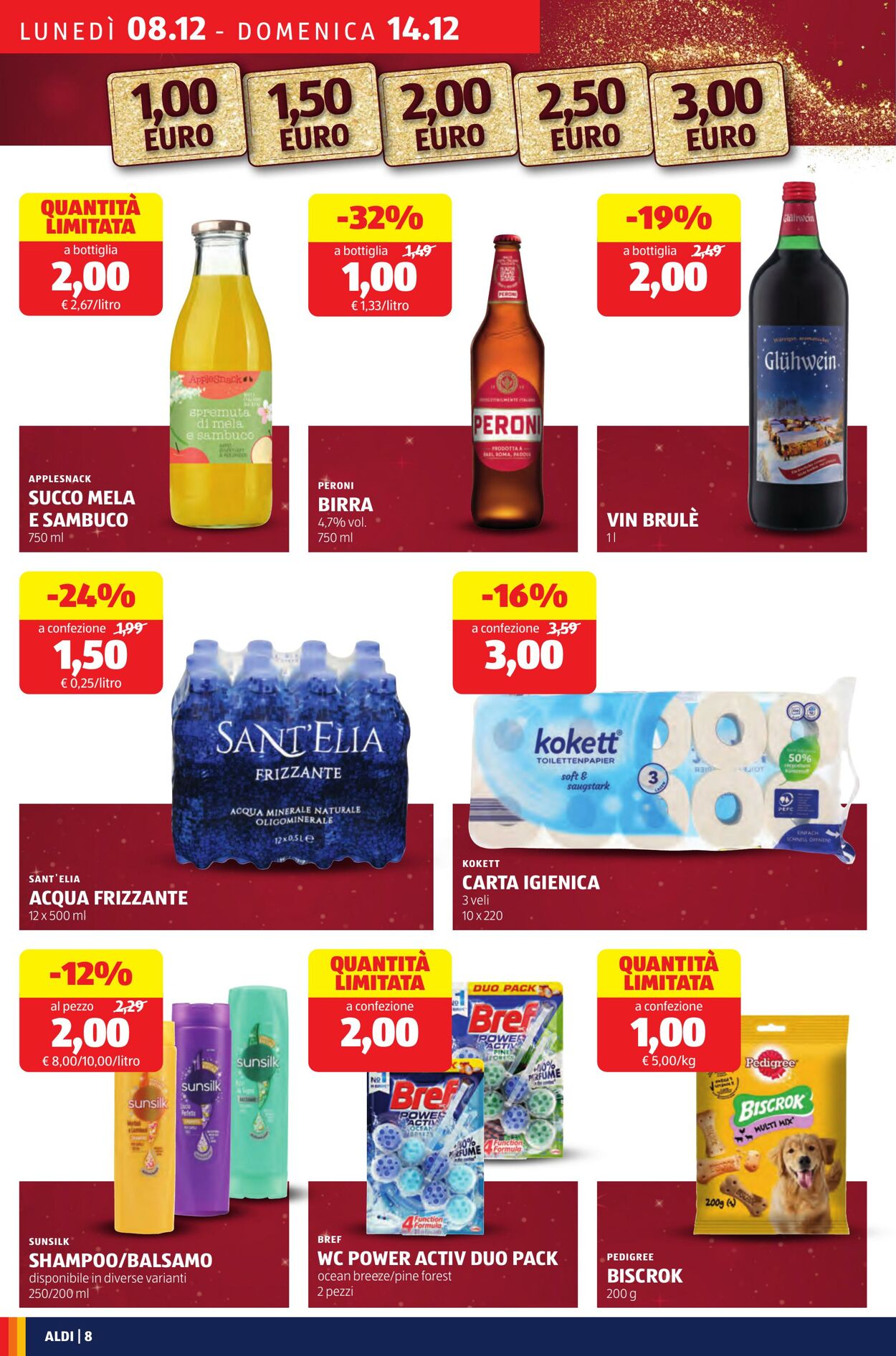 Volantino Aldi 08.12.2025 - 14.12.2025