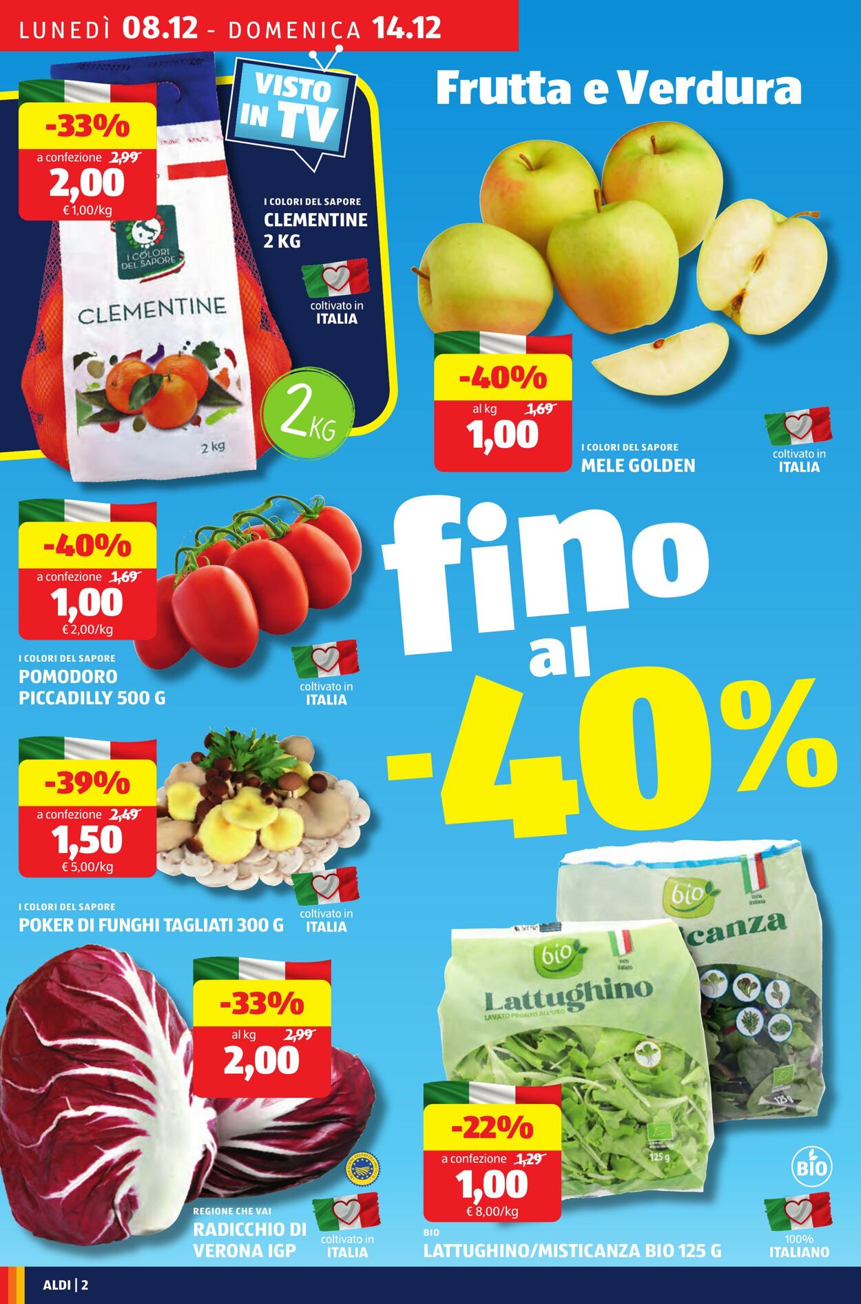 Volantino Aldi 08.12.2025 - 14.12.2025