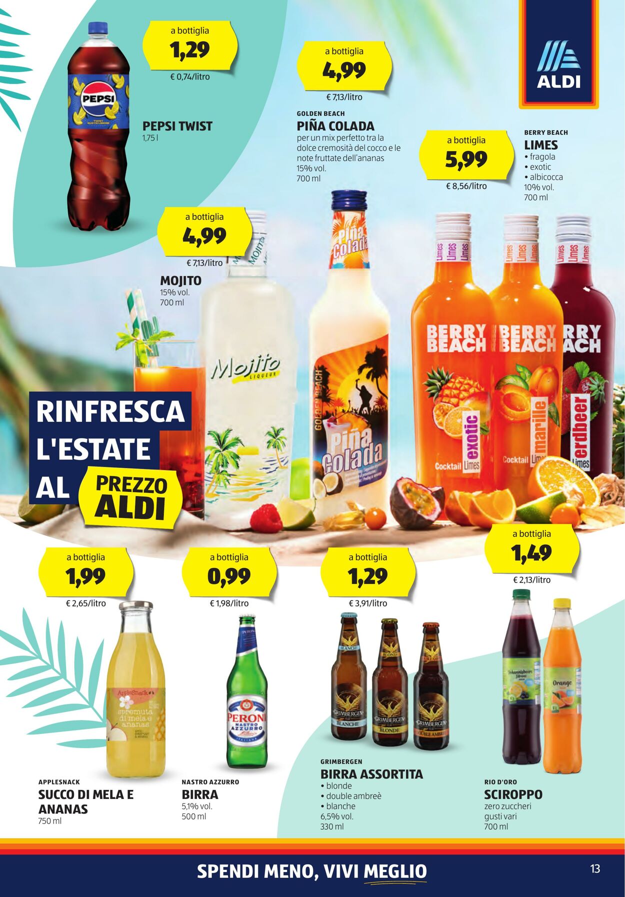 Volantino Aldi 08.07.2024 - 14.07.2024