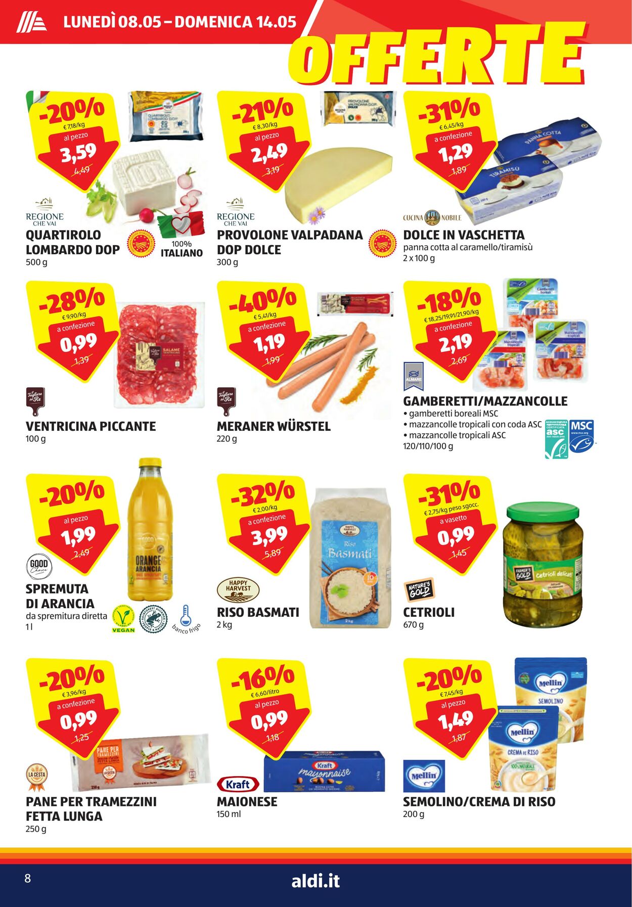 Volantino Aldi 08.05.2023 - 14.05.2023