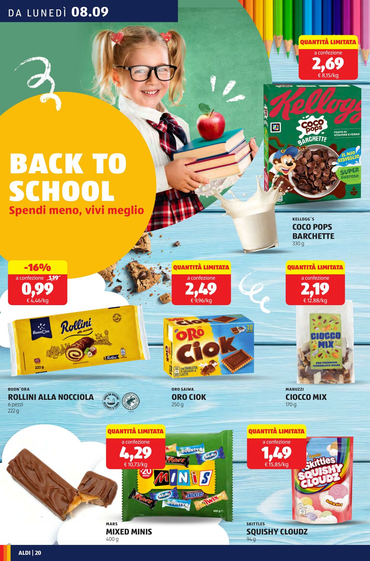Volantino Aldi 08.09.2025 - 14.09.2025