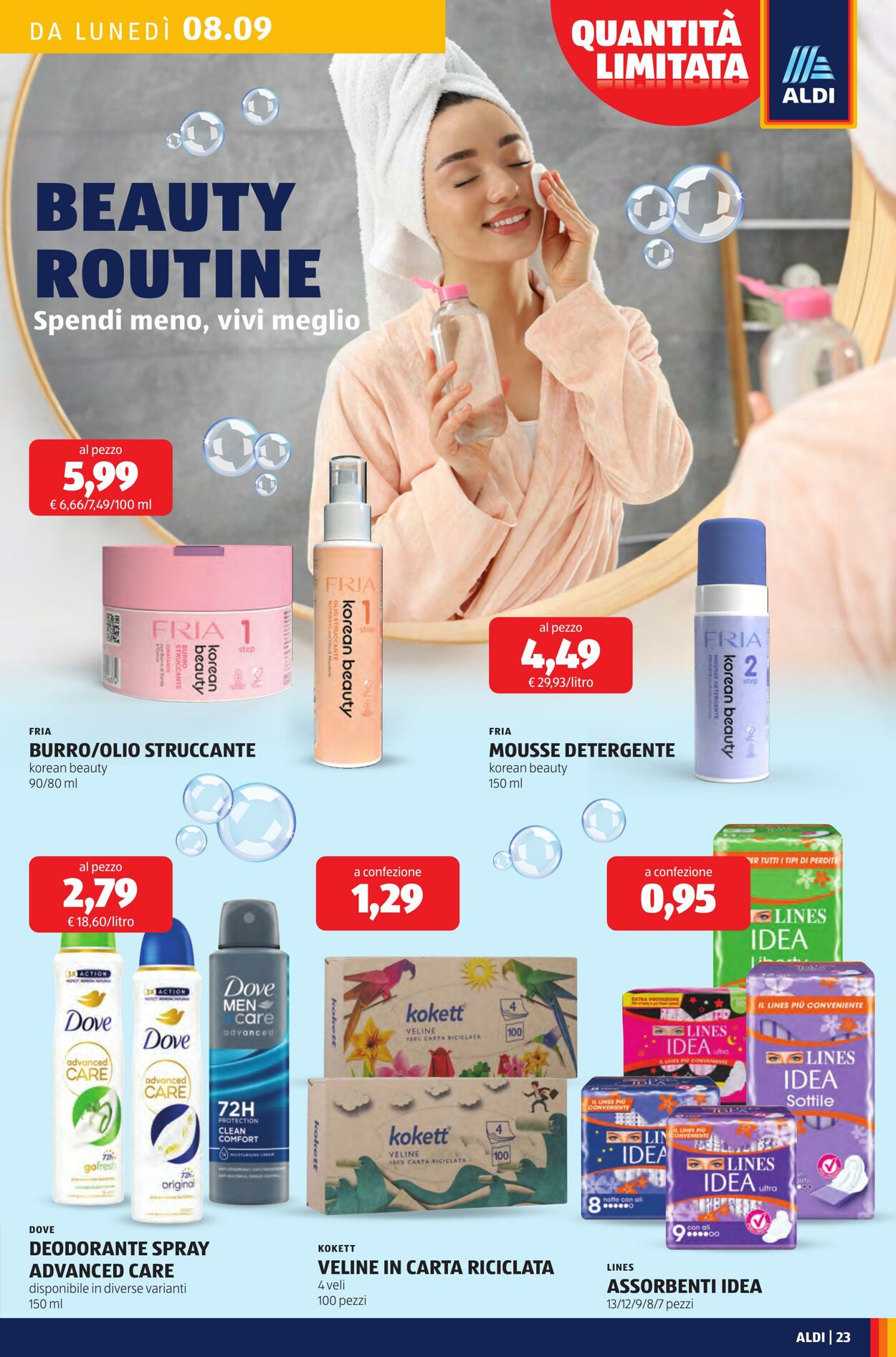 Volantino Aldi 08.09.2025 - 14.09.2025