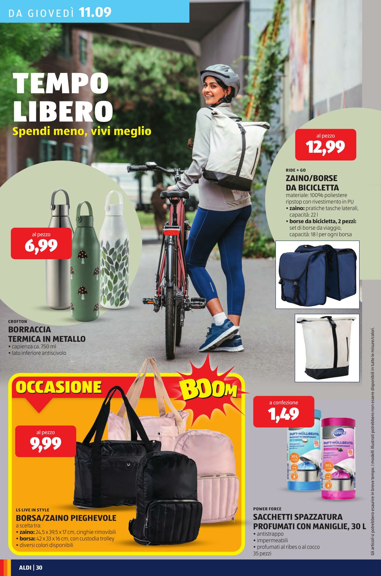 Volantino Aldi 08.09.2025 - 14.09.2025