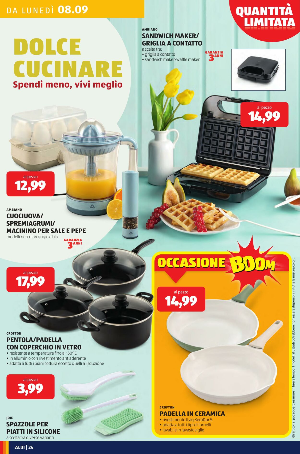 Volantino Aldi 08.09.2025 - 14.09.2025