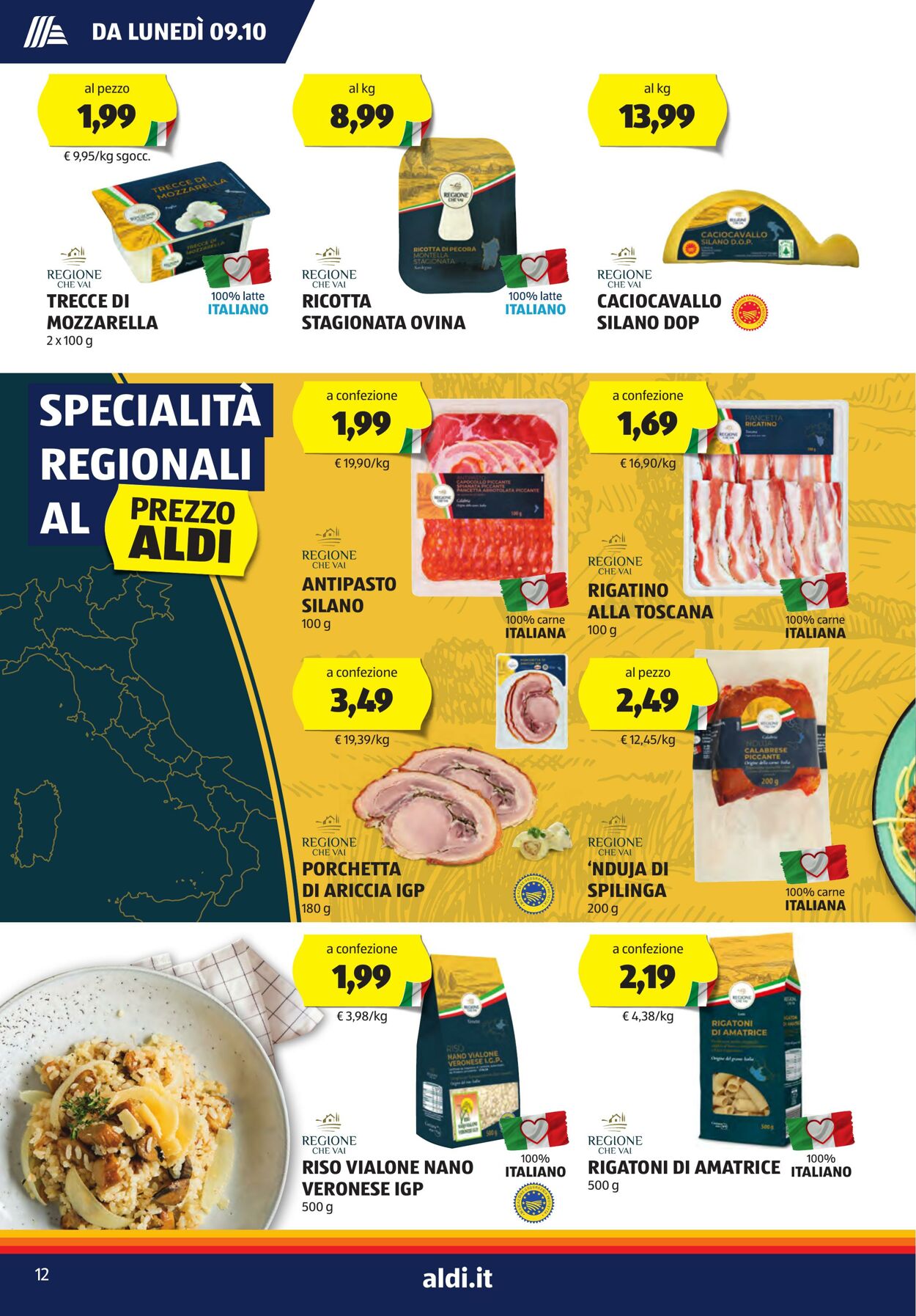 Volantino Aldi 09.10.2023 - 15.10.2023