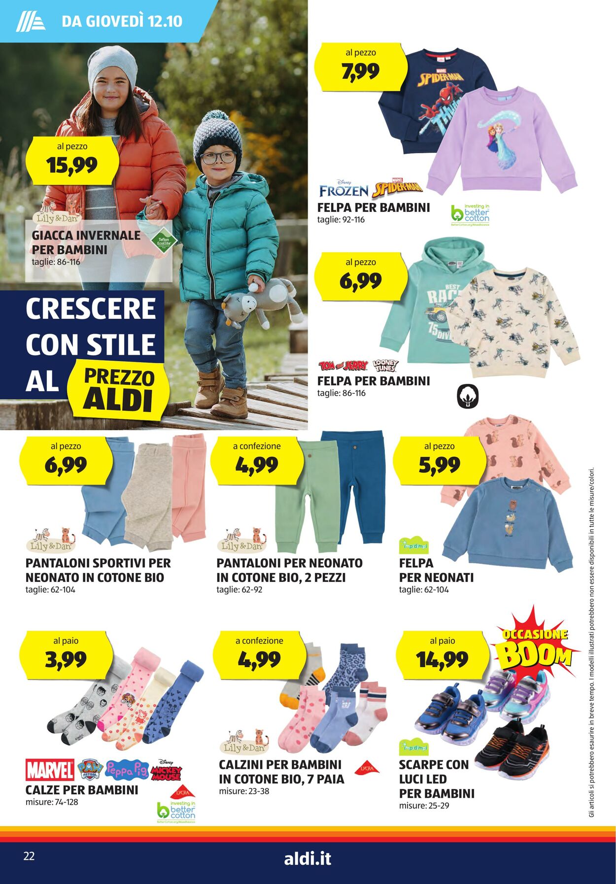 Volantino Aldi 09.10.2023 - 15.10.2023