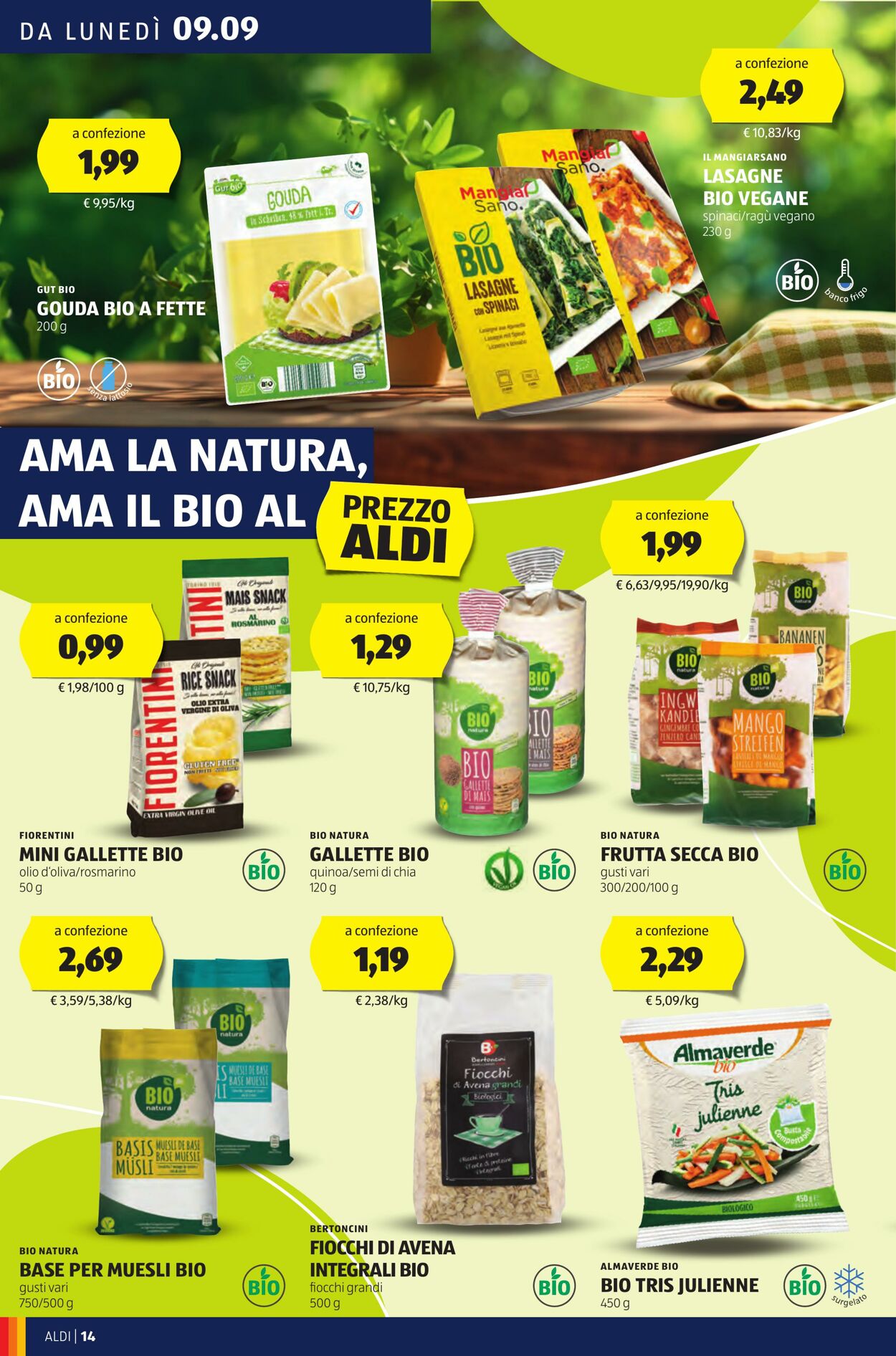 Volantino Aldi 09.09.2024 - 15.09.2024