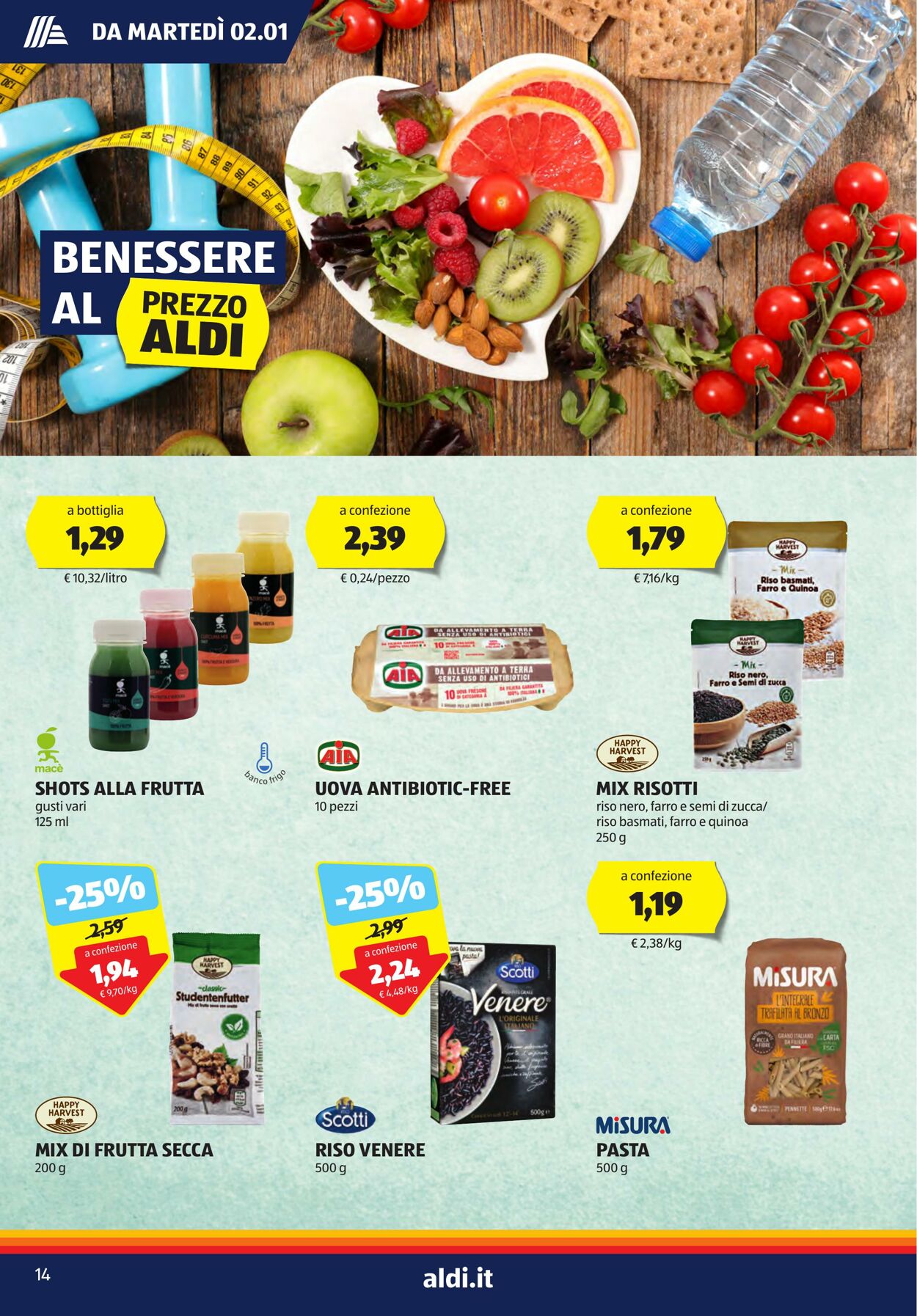 Volantino Aldi 02.01.2024 - 07.01.2024