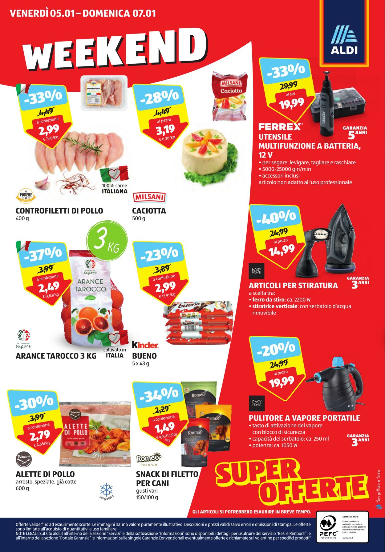 Volantino Aldi 02.01.2024 - 07.01.2024