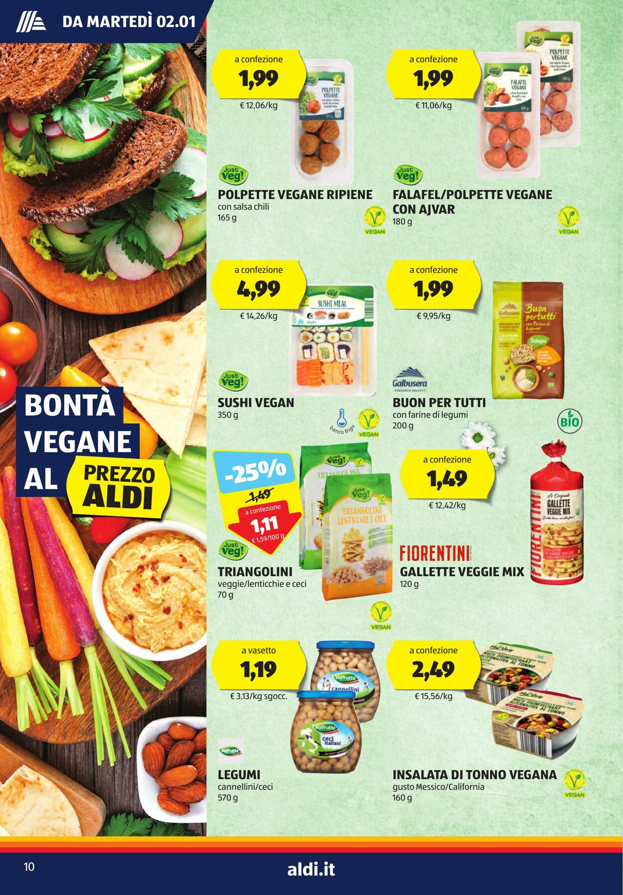 Volantino Aldi 02.01.2024 - 07.01.2024