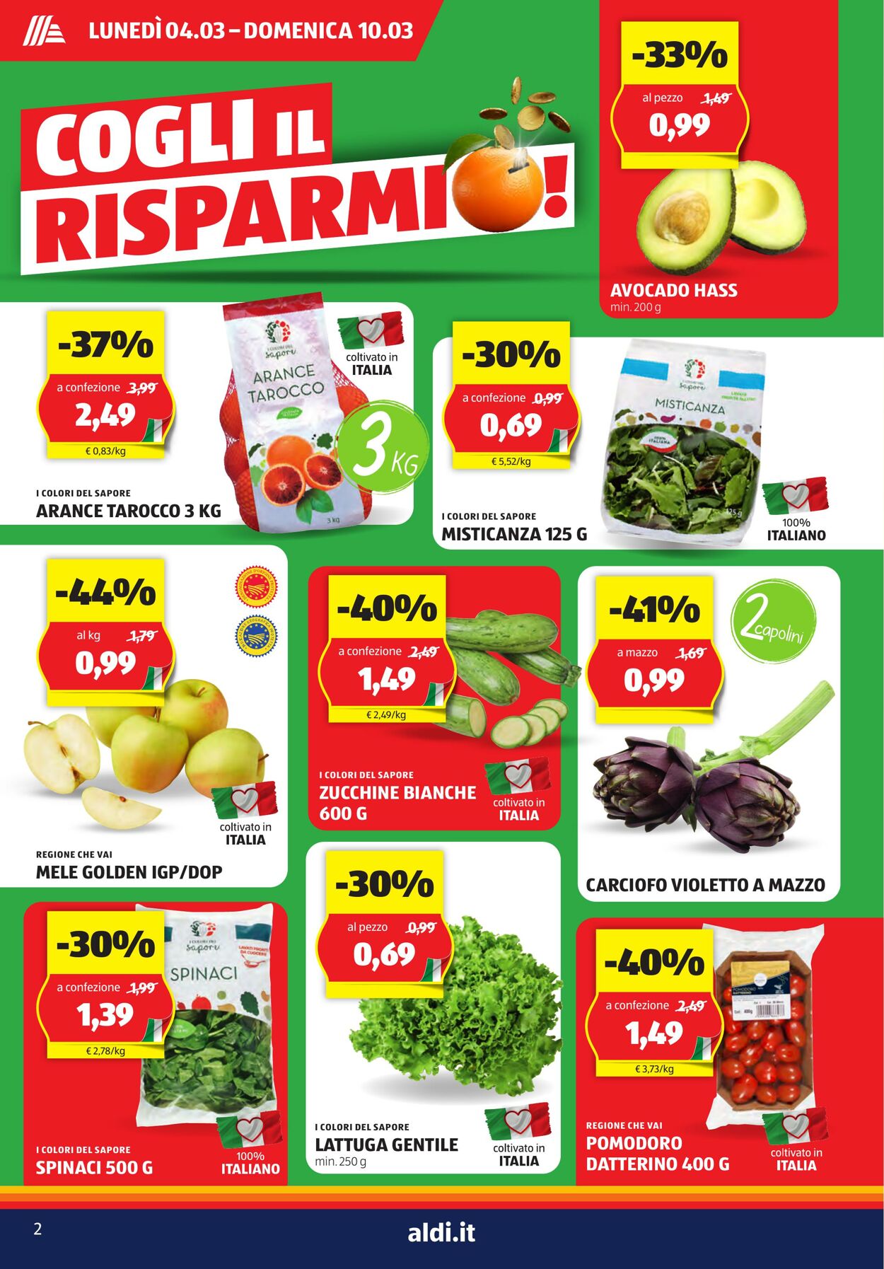 Volantino Aldi 04.03.2024 - 10.03.2024