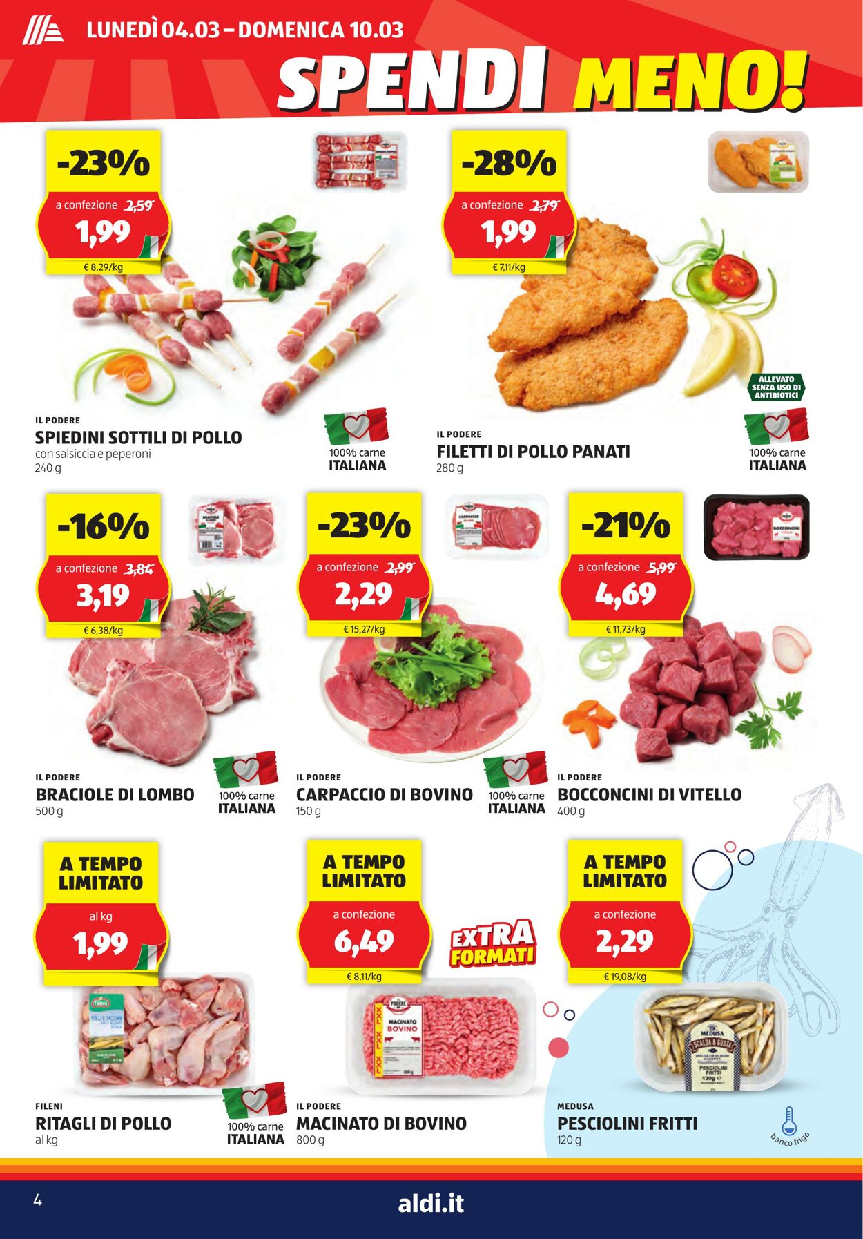 Volantino Aldi 04.03.2024 - 10.03.2024