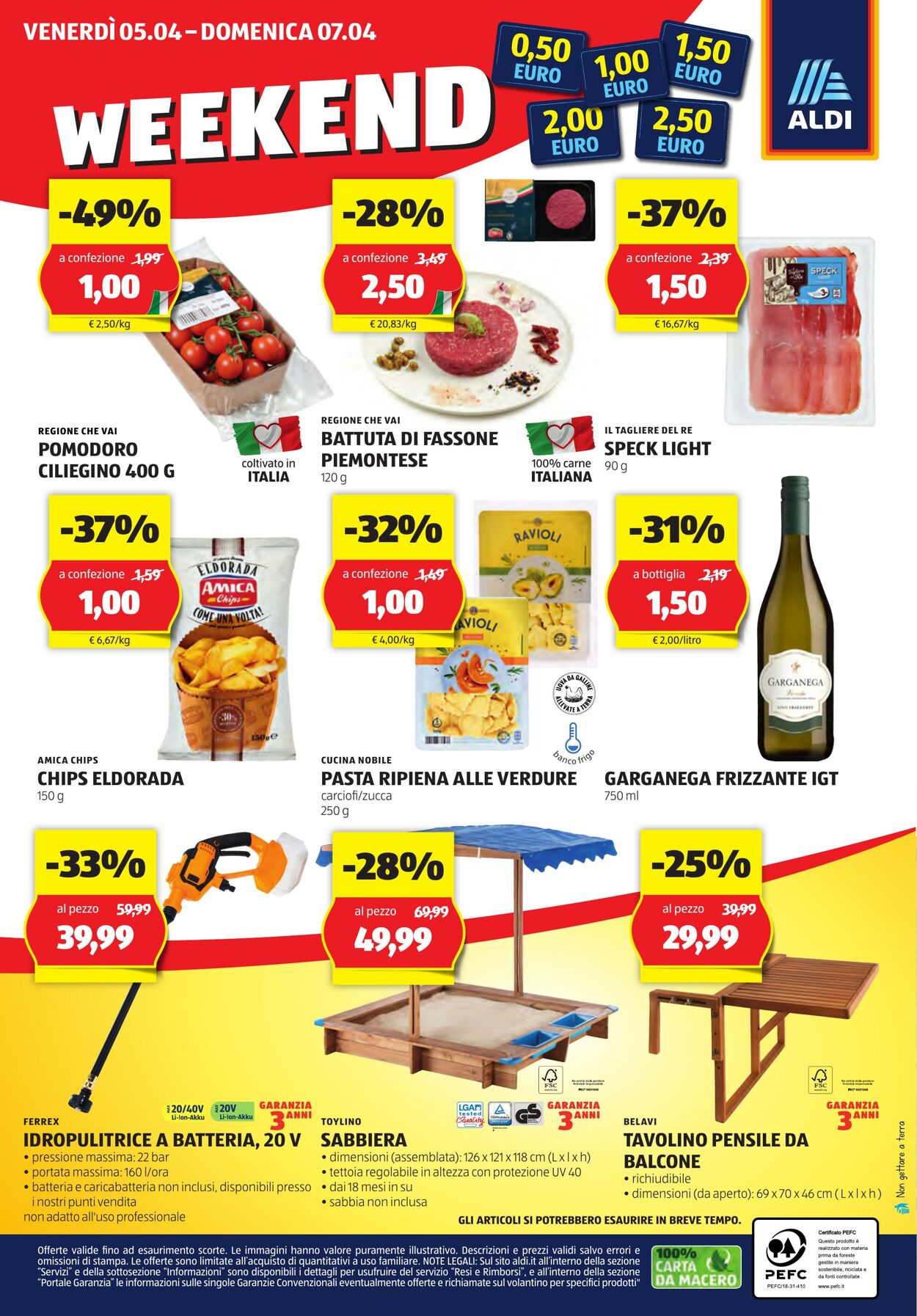 Volantino Aldi 01.04.2024 - 07.04.2024