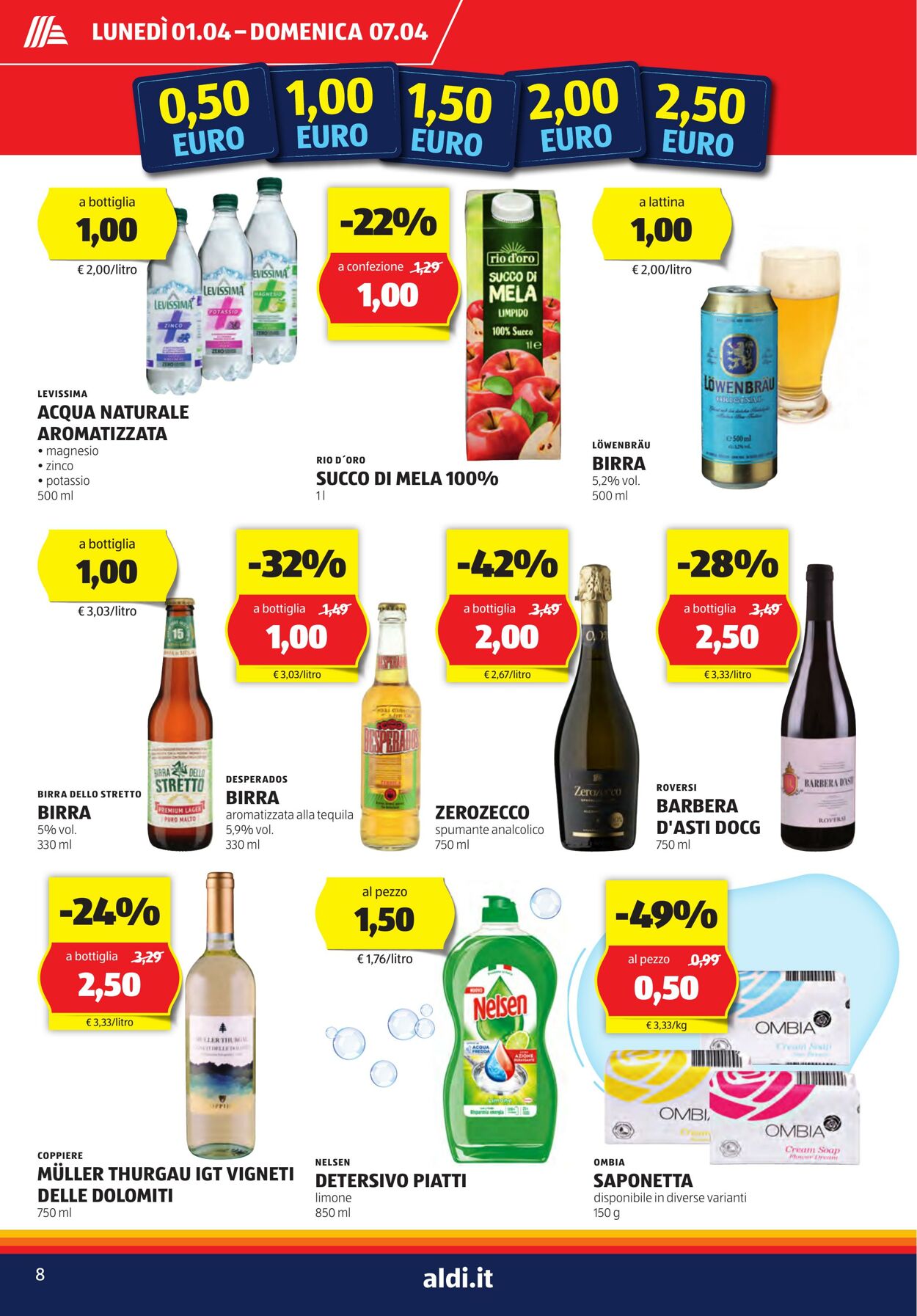 Volantino Aldi 01.04.2024 - 07.04.2024