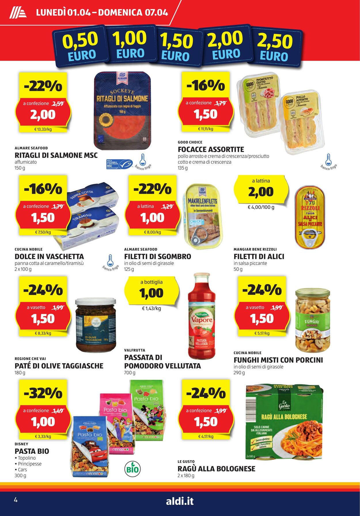 Volantino Aldi 01.04.2024 - 07.04.2024