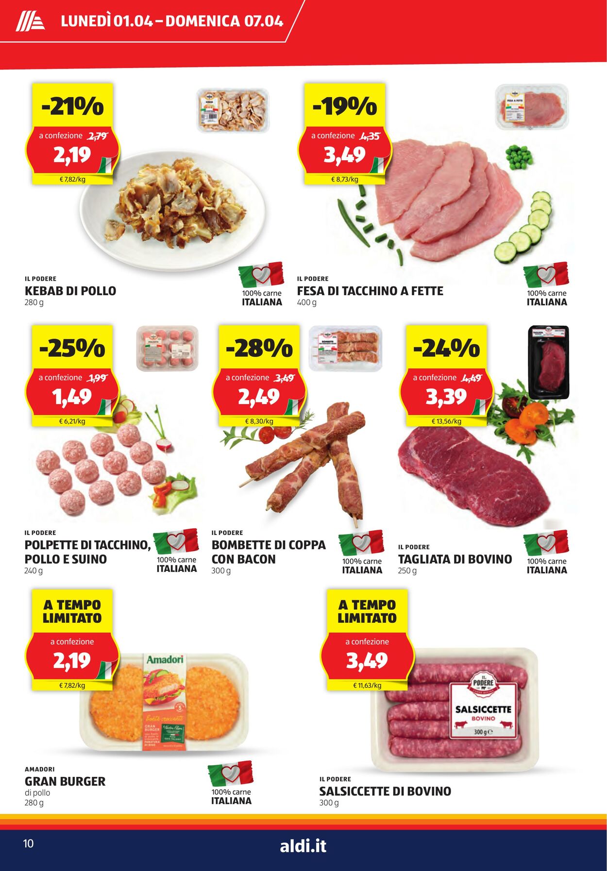 Volantino Aldi 01.04.2024 - 07.04.2024