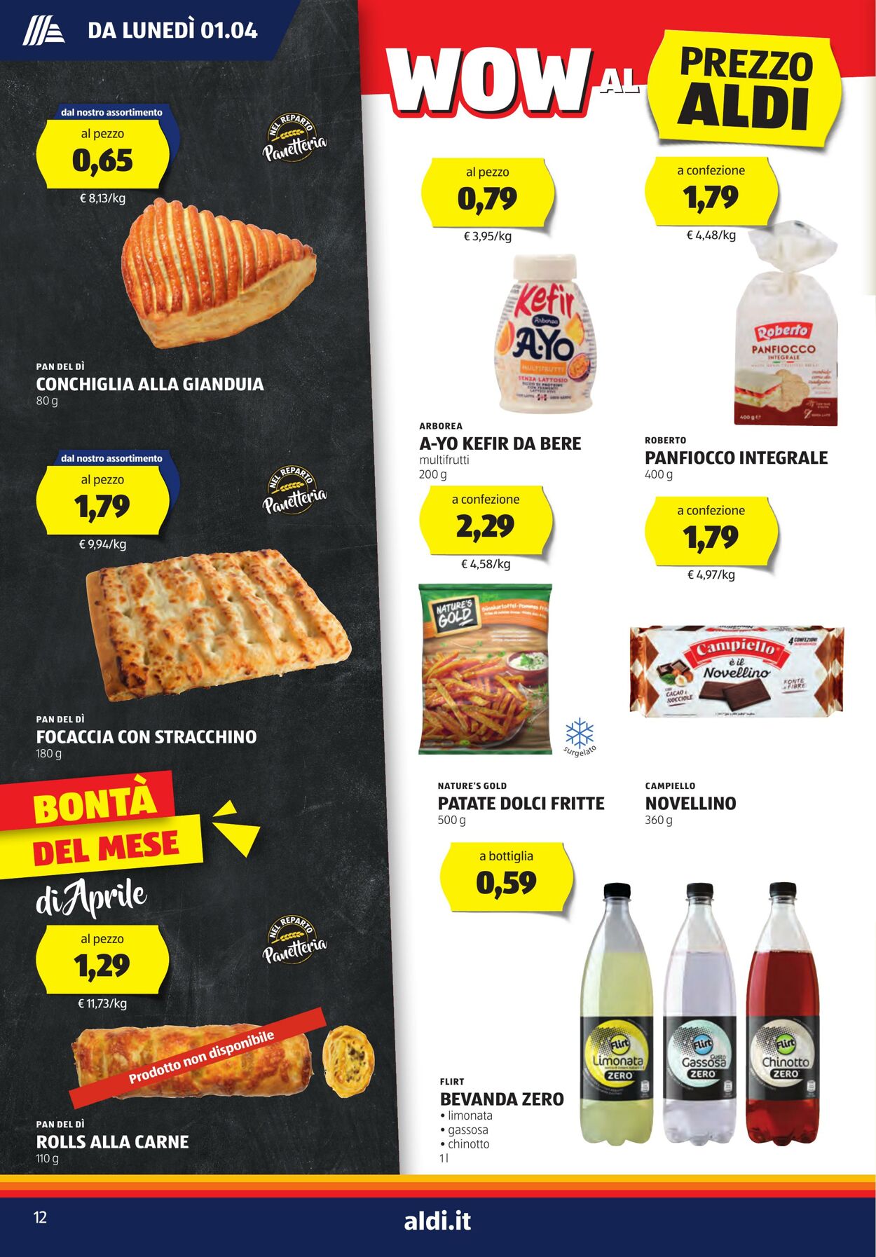 Volantino Aldi 01.04.2024 - 07.04.2024