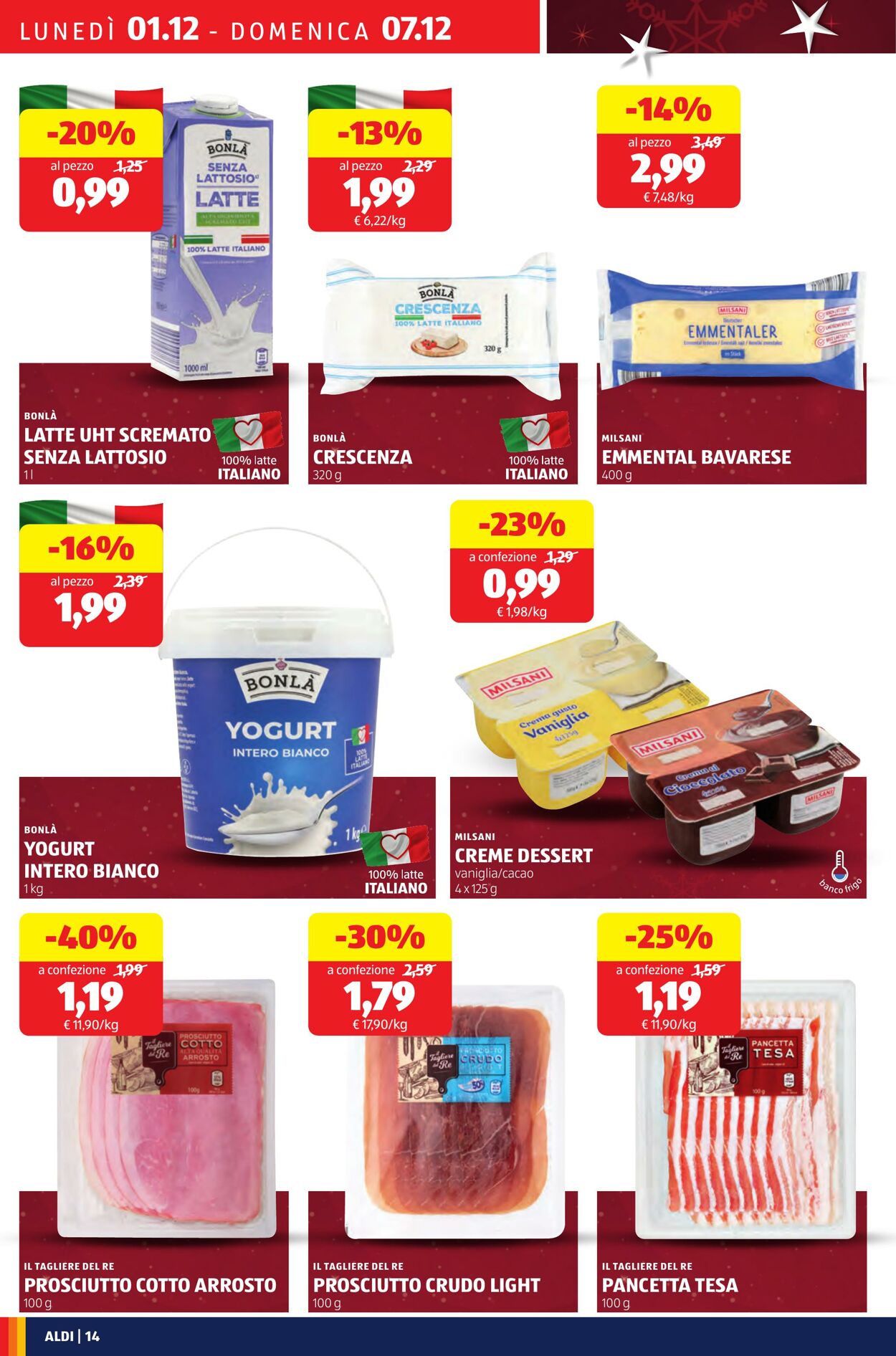 Volantino Aldi 01.12.2025 - 07.12.2025