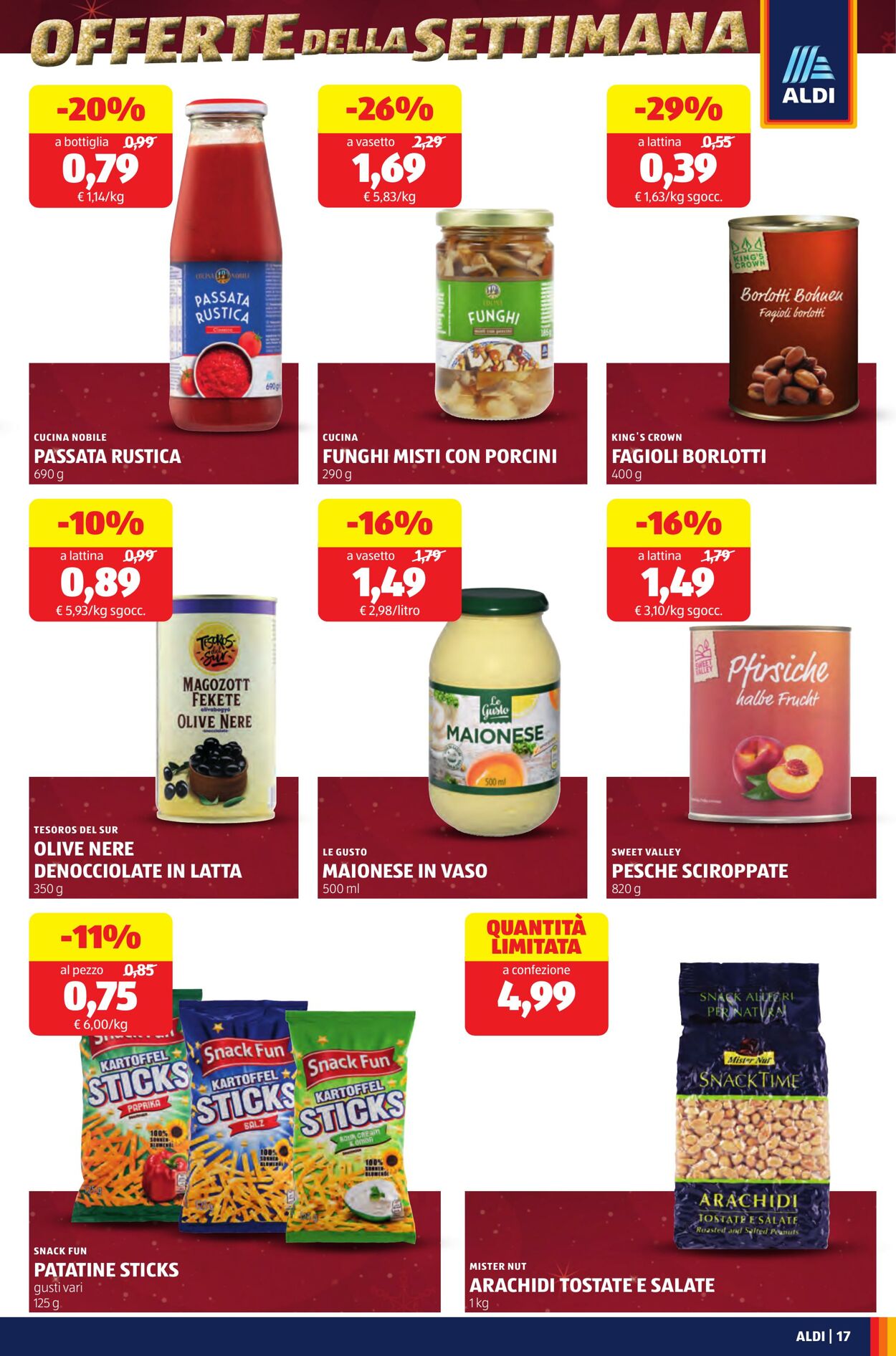 Volantino Aldi 01.12.2025 - 07.12.2025