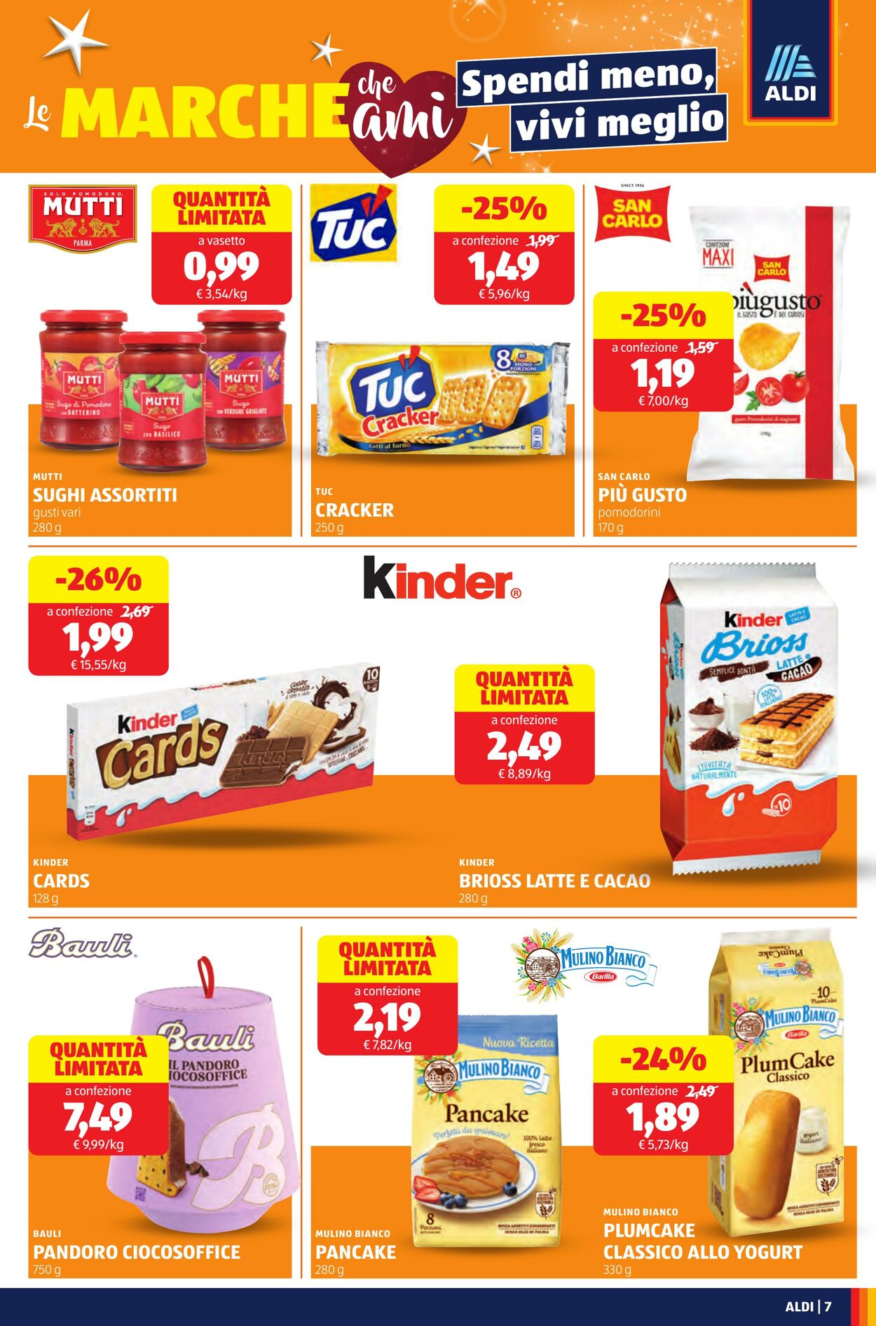 Volantino Aldi 01.12.2025 - 07.12.2025