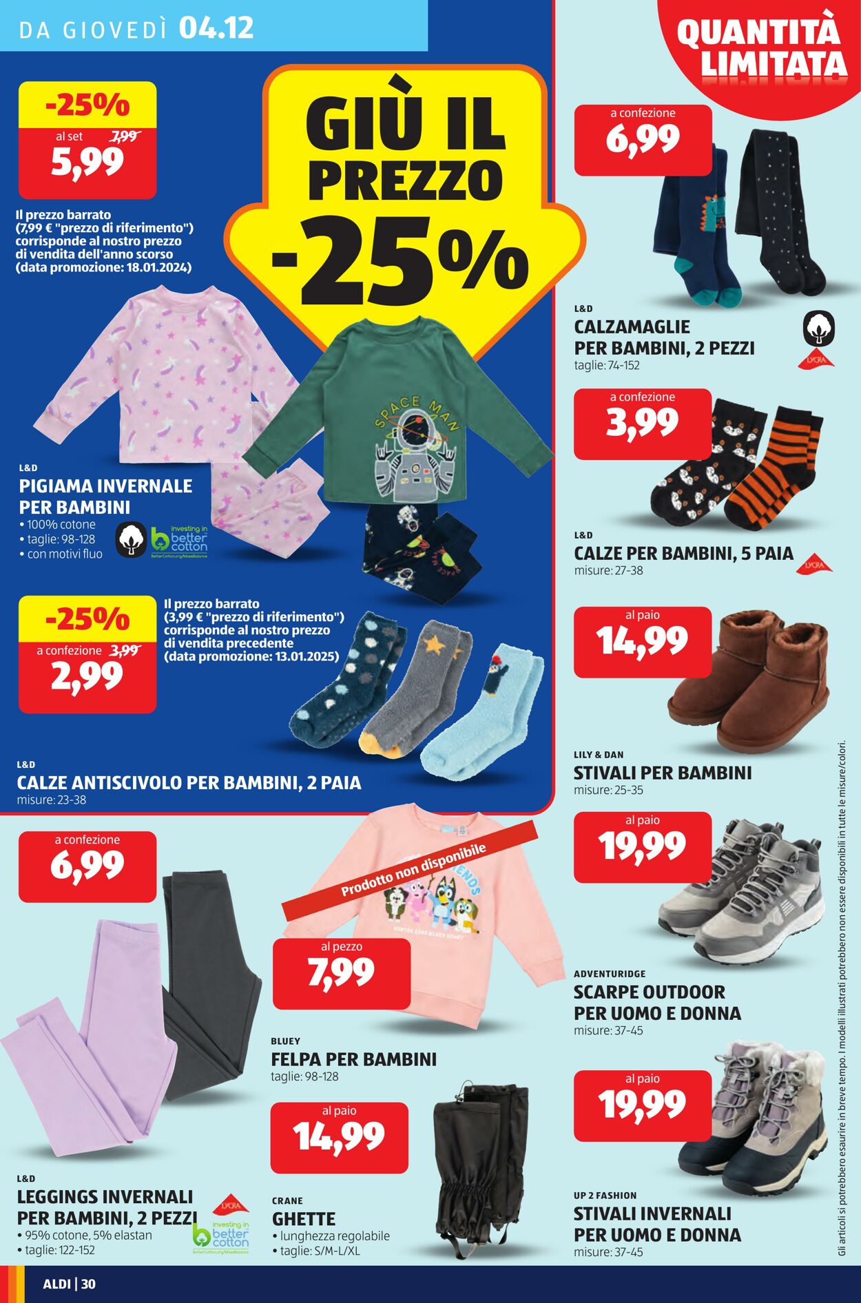 Volantino Aldi 01.12.2025 - 07.12.2025