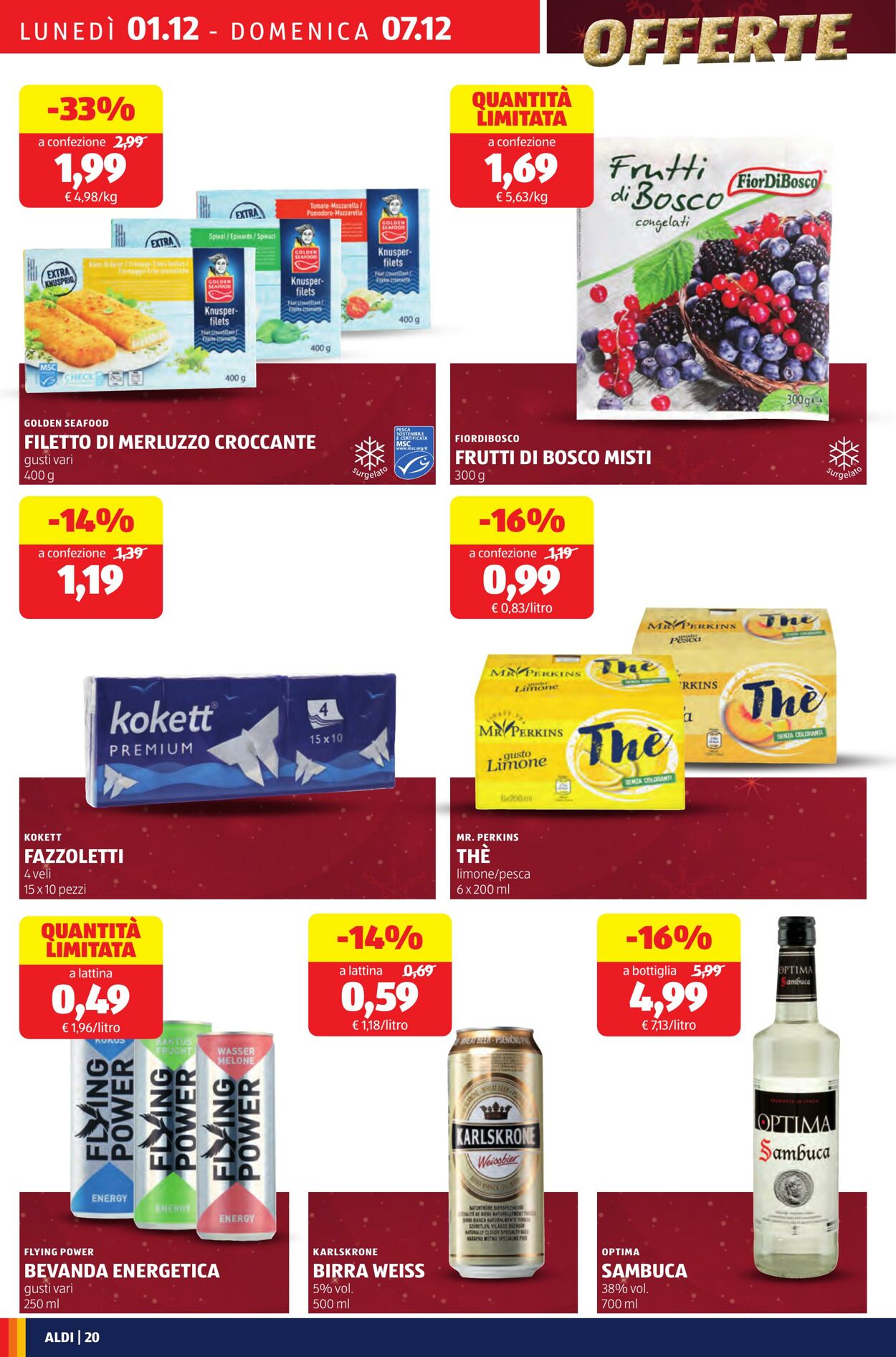 Volantino Aldi 01.12.2025 - 07.12.2025