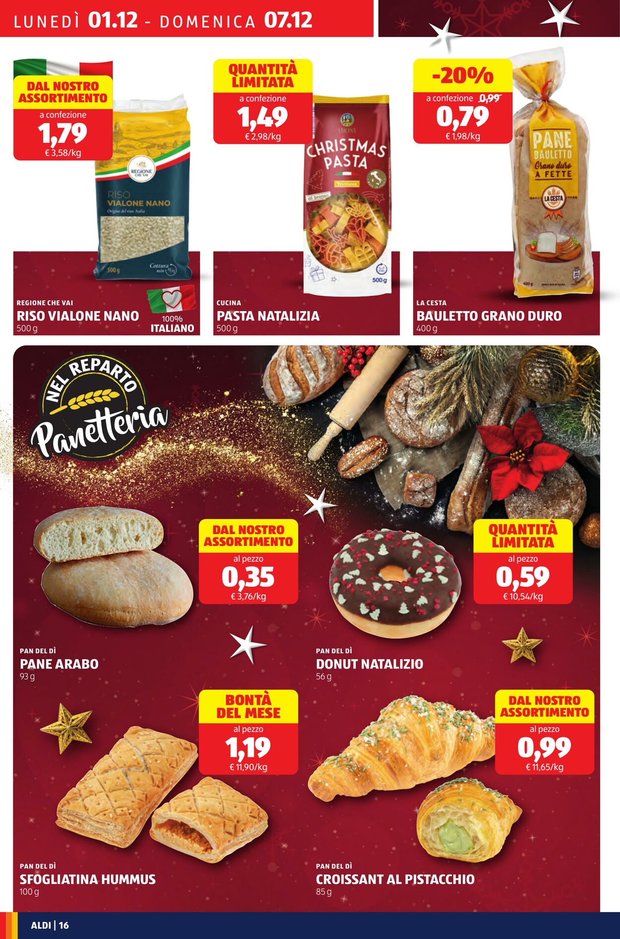Volantino Aldi 01.12.2025 - 07.12.2025
