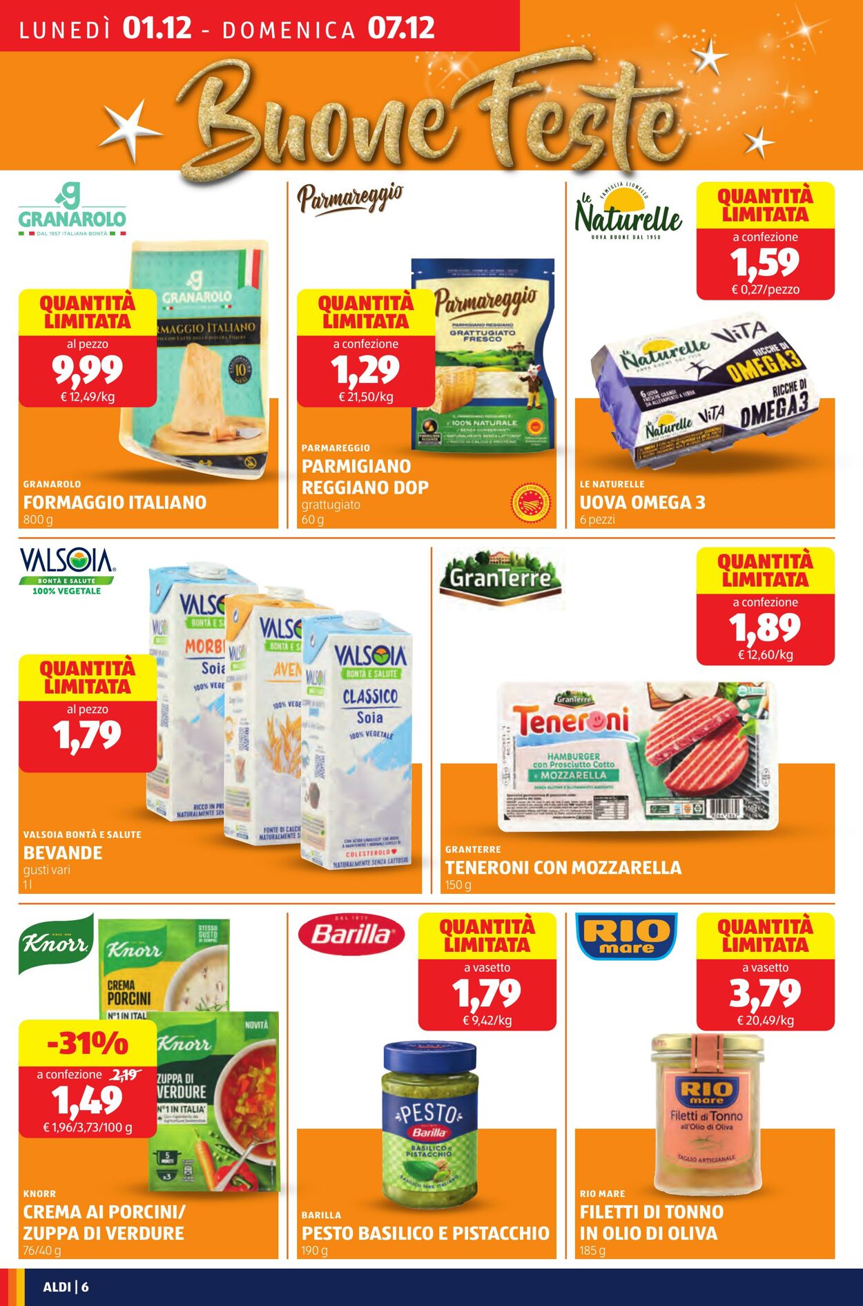 Volantino Aldi 01.12.2025 - 07.12.2025