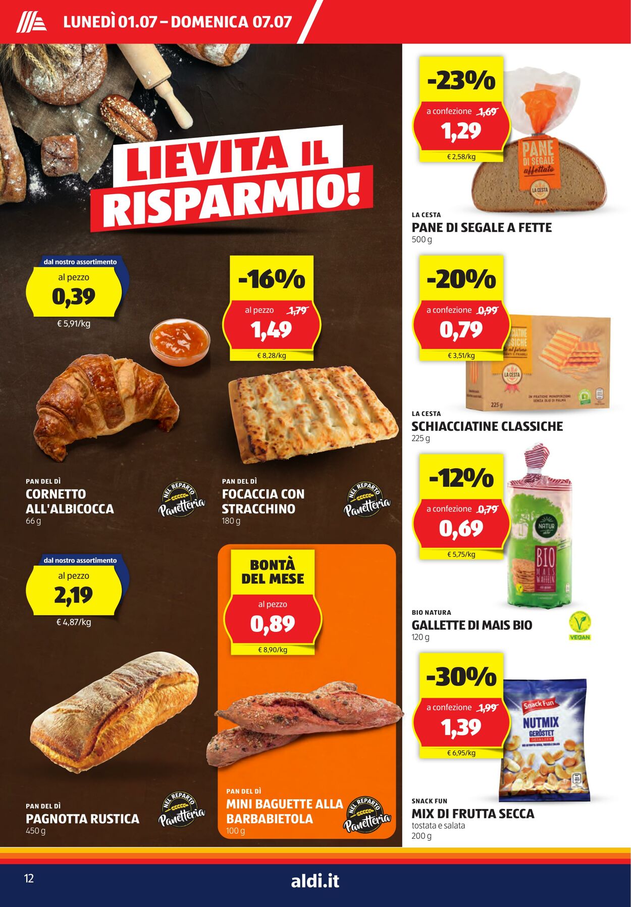 Volantino Aldi 01.07.2024 - 07.07.2024