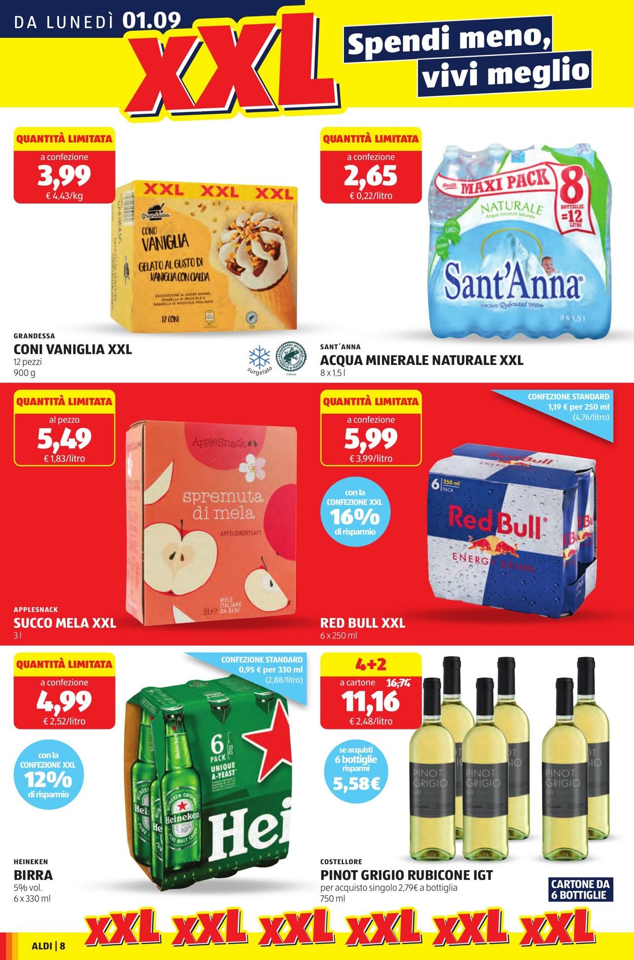 Volantino Aldi 01.09.2025 - 07.09.2025