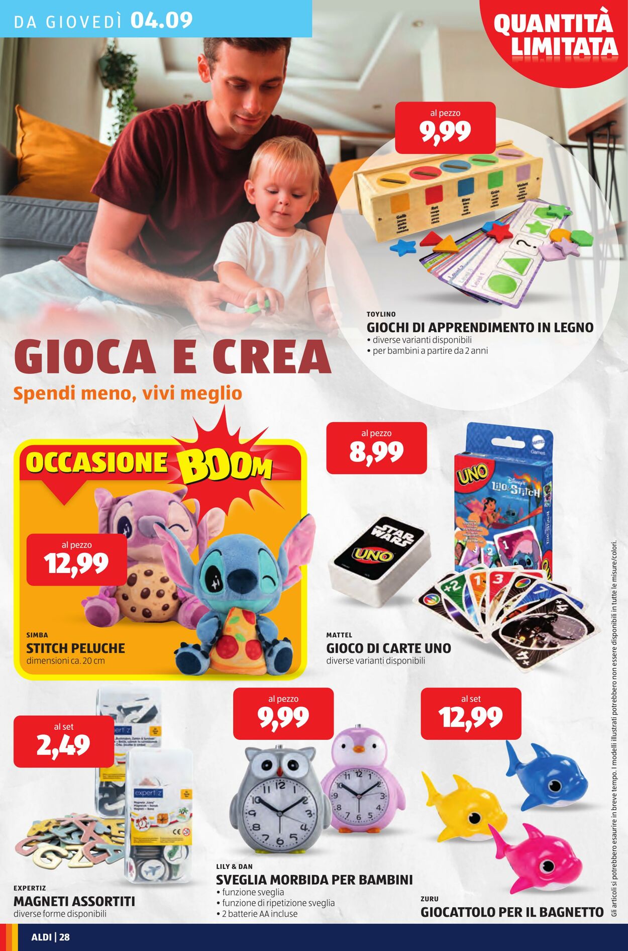 Volantino Aldi 01.09.2025 - 07.09.2025