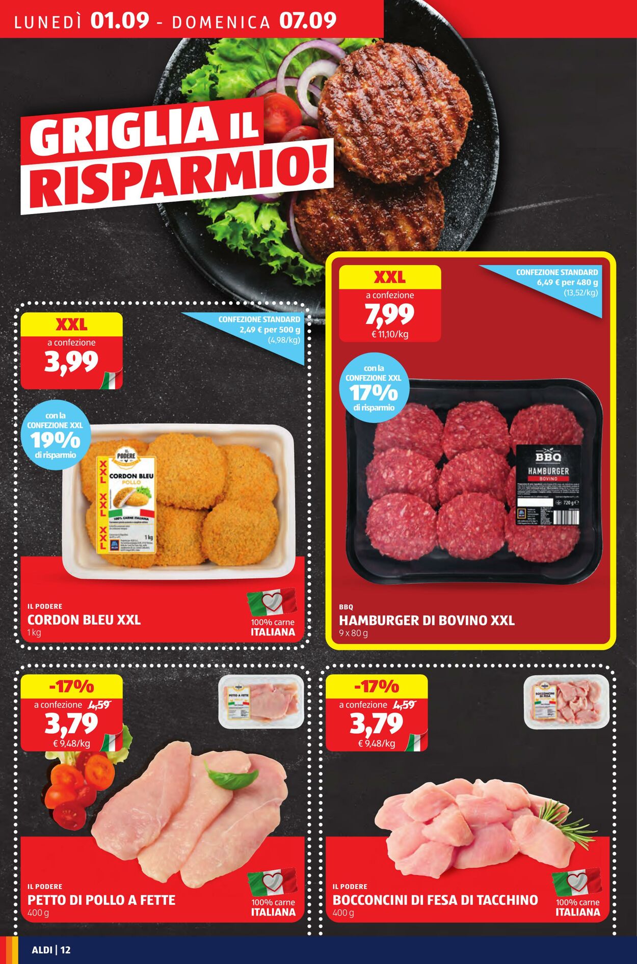 Volantino Aldi 01.09.2025 - 07.09.2025