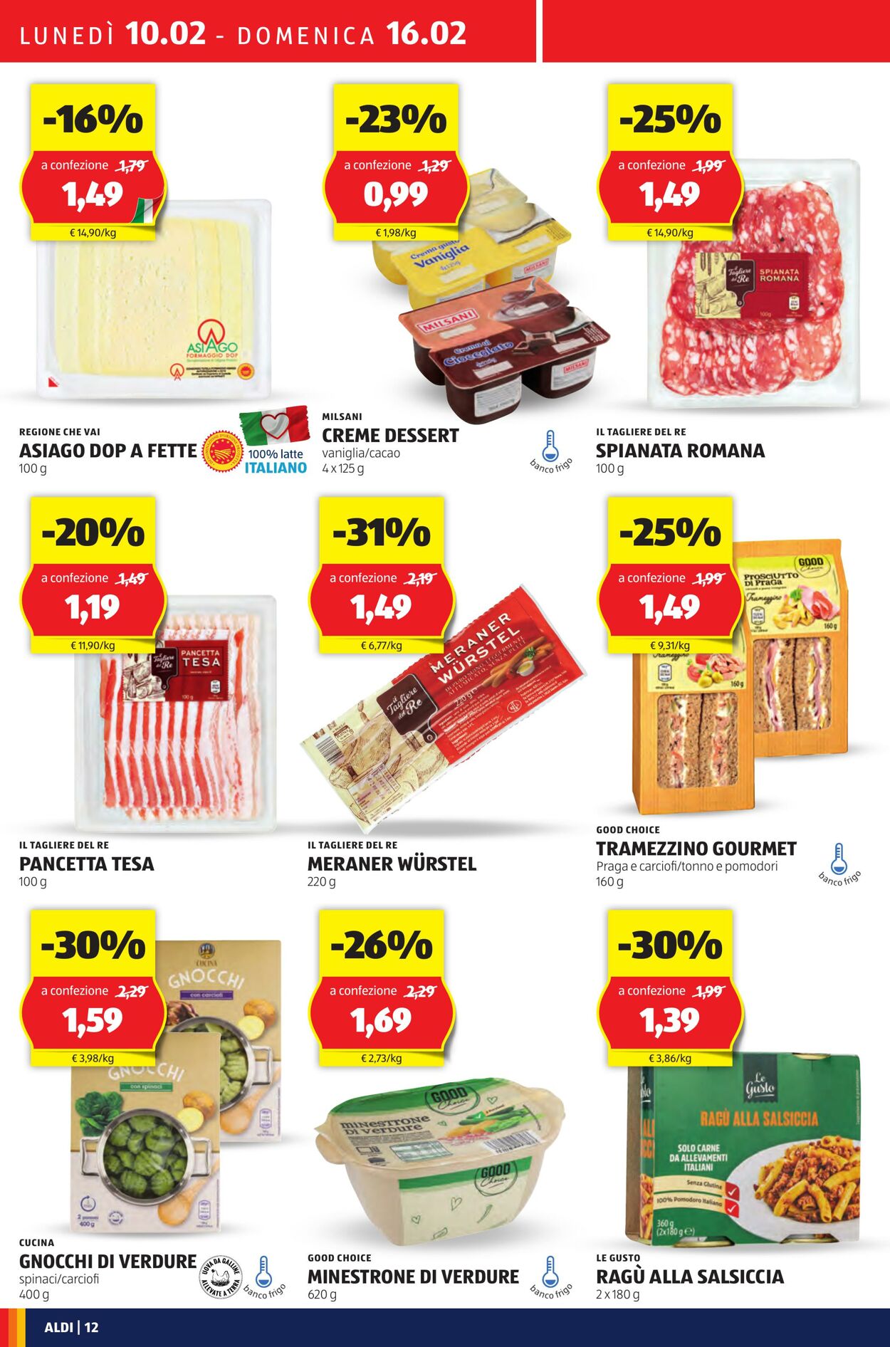 Volantino Aldi 10.02.2025 - 16.02.2025