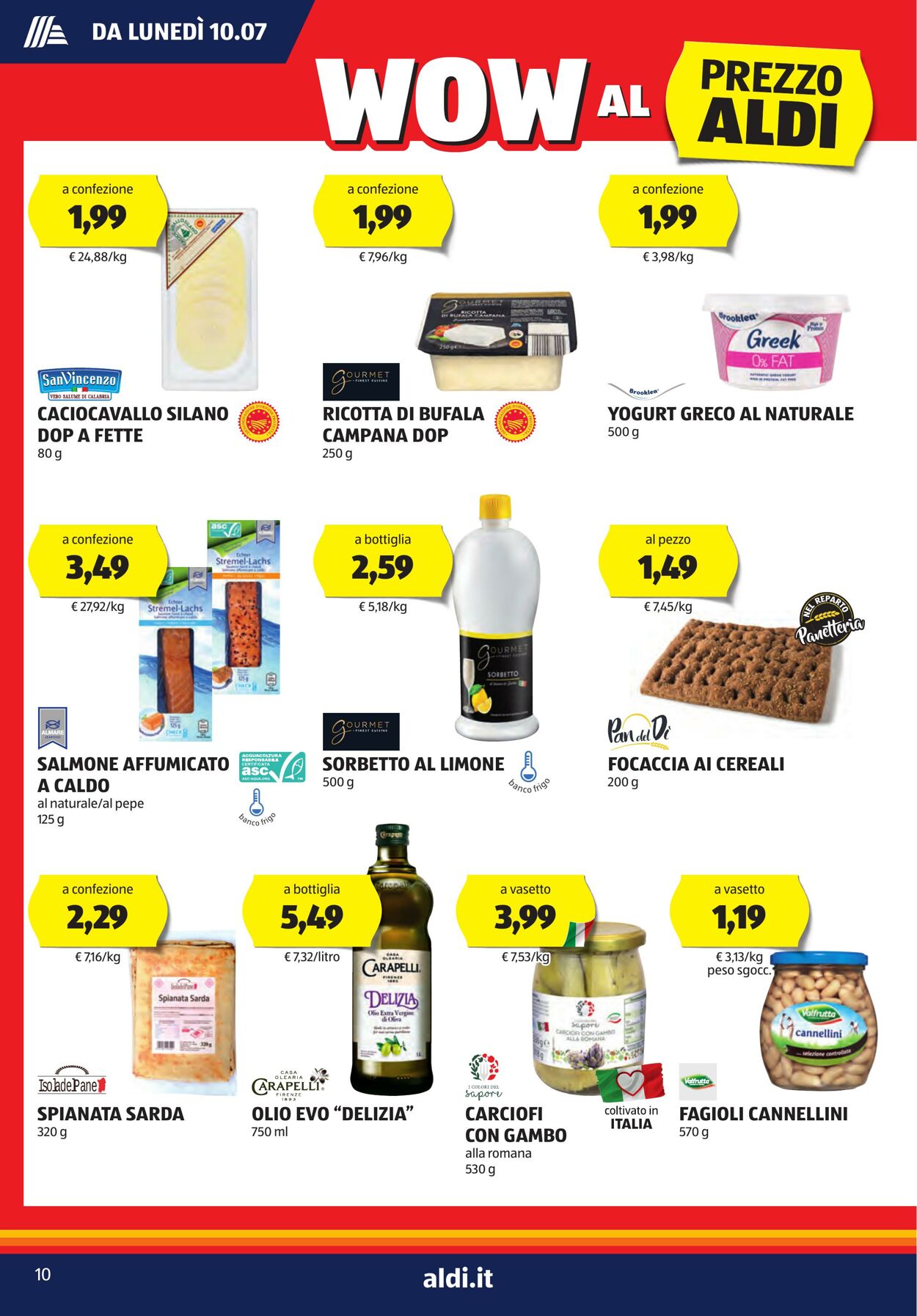 Volantino Aldi 10.07.2023 - 16.07.2023