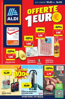 Volantino Aldi 10.03.2025 - 16.03.2025