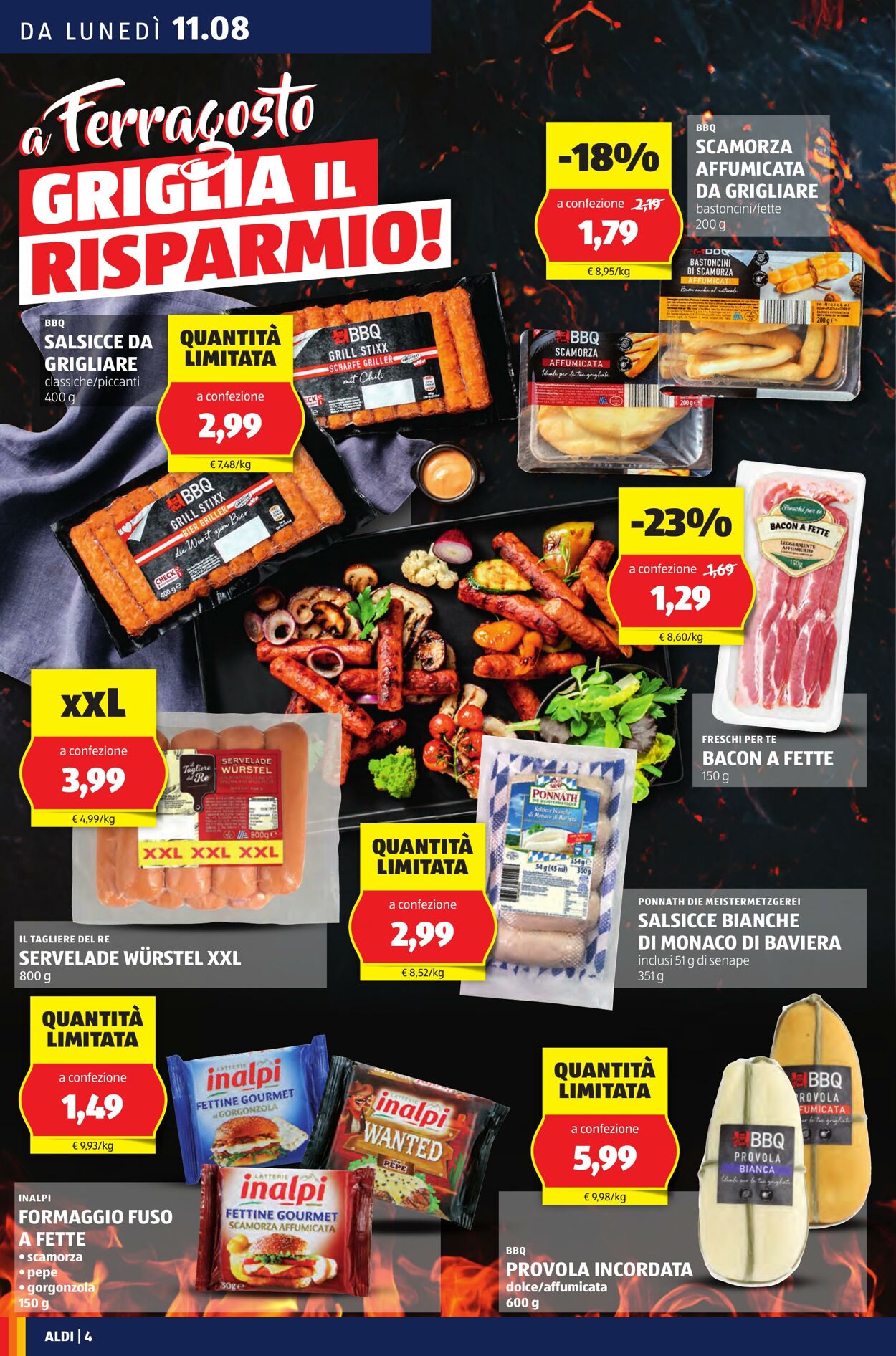 Volantino Aldi 11.08.2025 - 17.08.2025